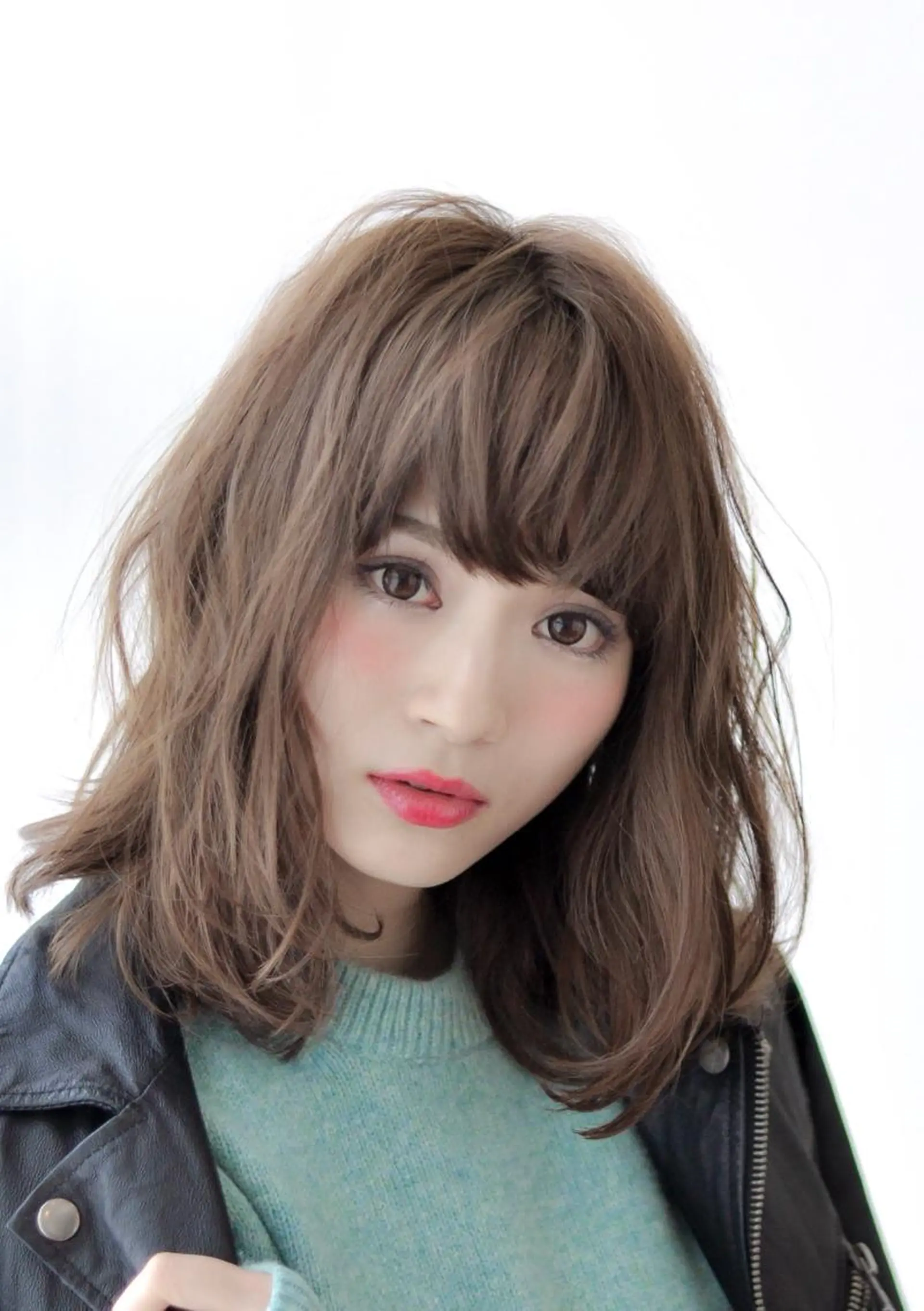 ミディアム カラー 中田 敏明のヘアスタイル