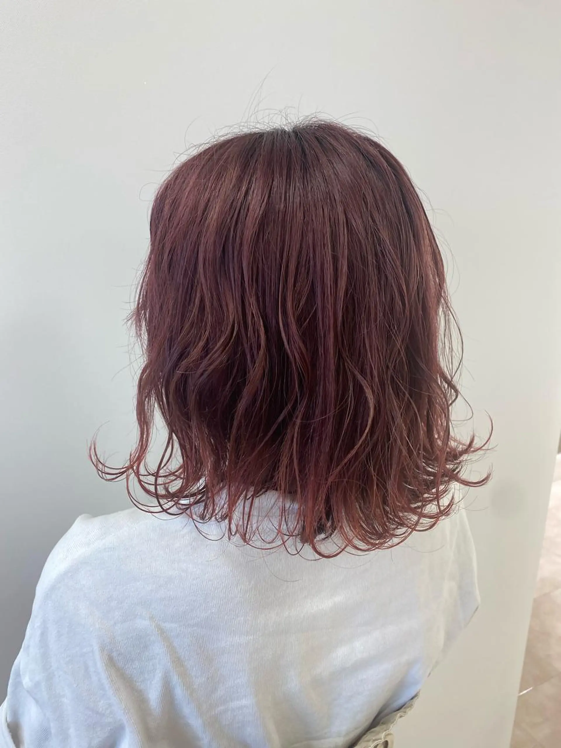 ショート カラー ヘアカラー トリートメント ヘアセット ハイトーン/ウルフ /レイヤー/坂野幸伸のヘアスタイル