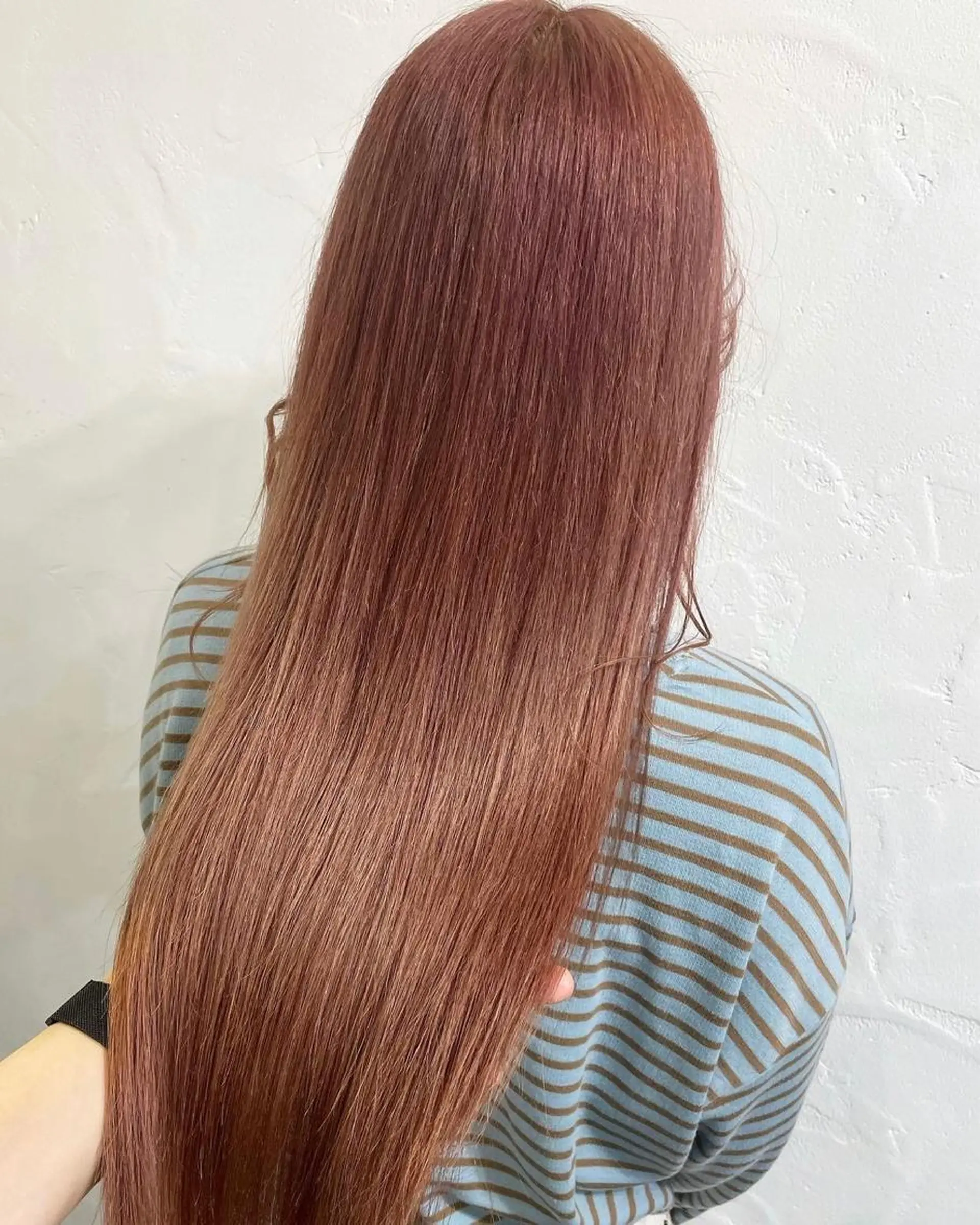 ロング カラー ヘアアレンジ ブリーチ ピンクカラー 🌷FUKA🌷 まろやかハイトーンのヘアスタイル