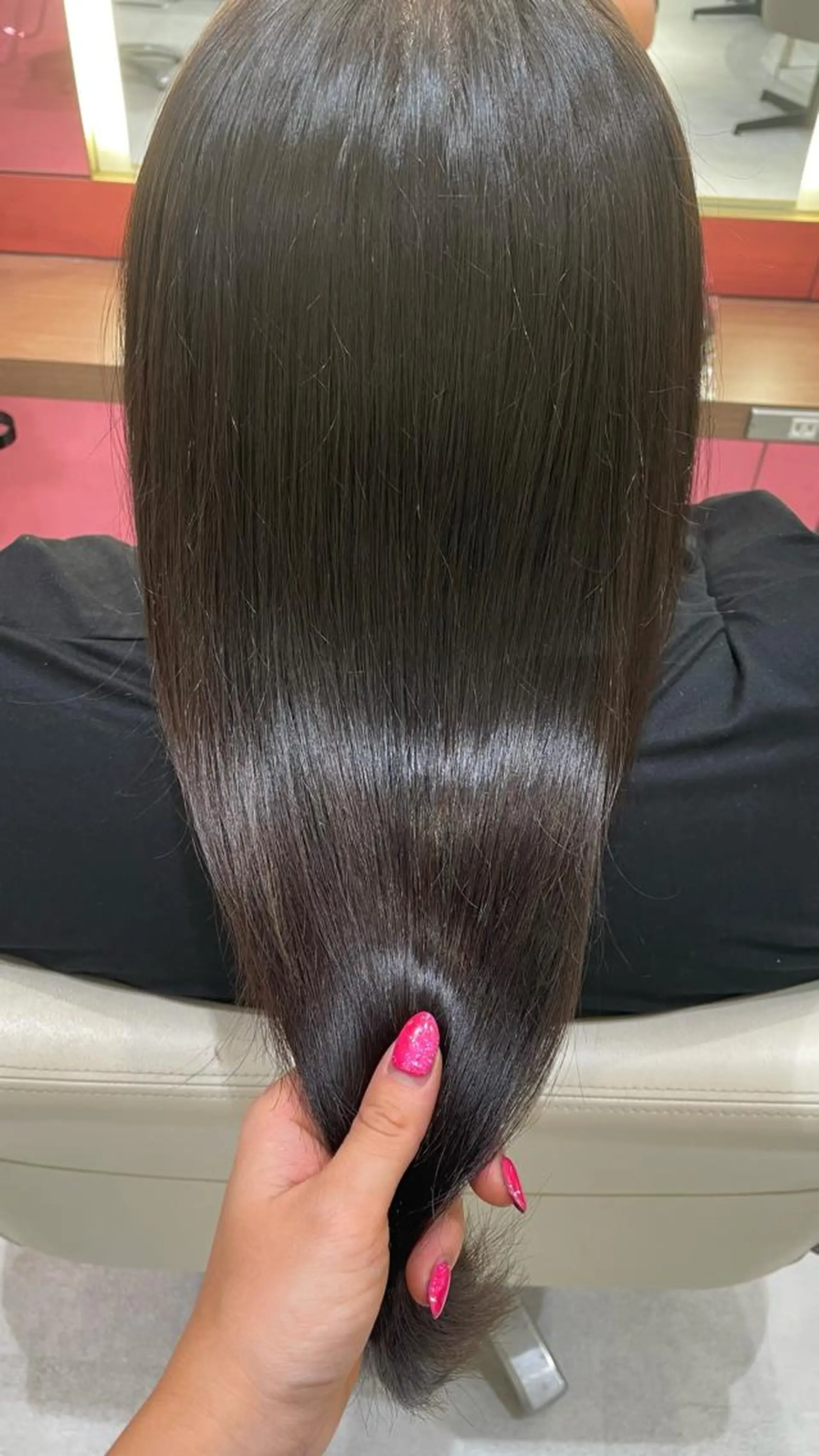 ロング パーマモデル募集🌈 森脇帆南のヘアスタイル