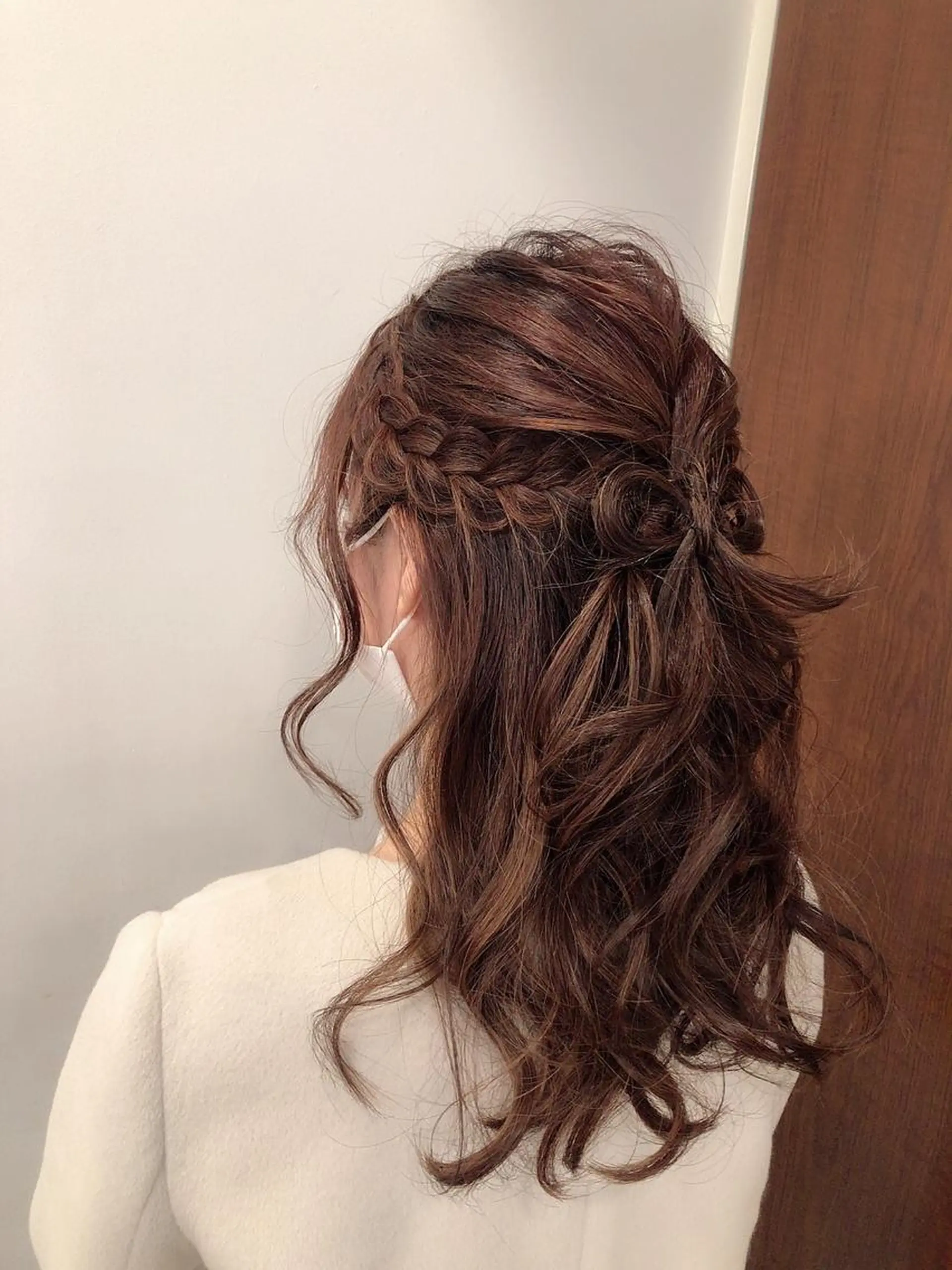 ロング カラー パーマ ヘアアレンジ ロングレイヤー 🤍山内　飛鳥🤍のヘアスタイル