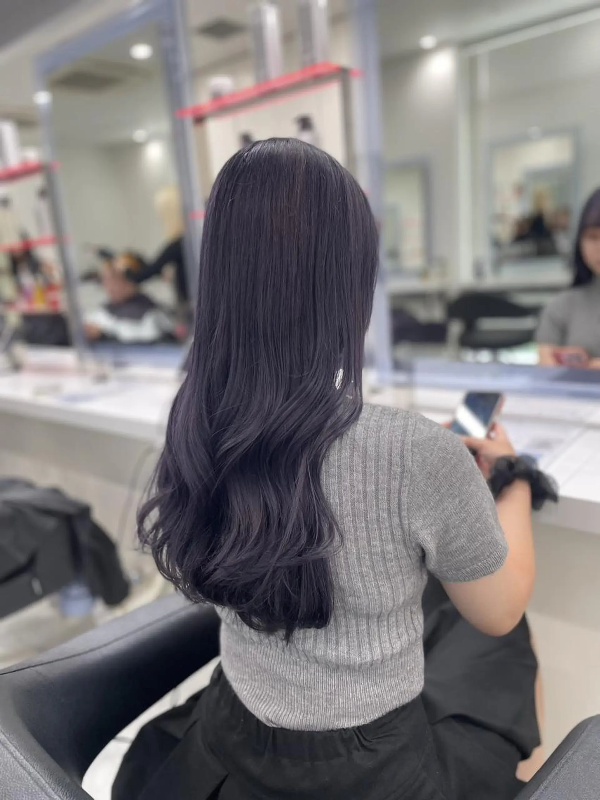 カラー ［銀座］淡色 ラベンダー🫧大村のヘアスタイル