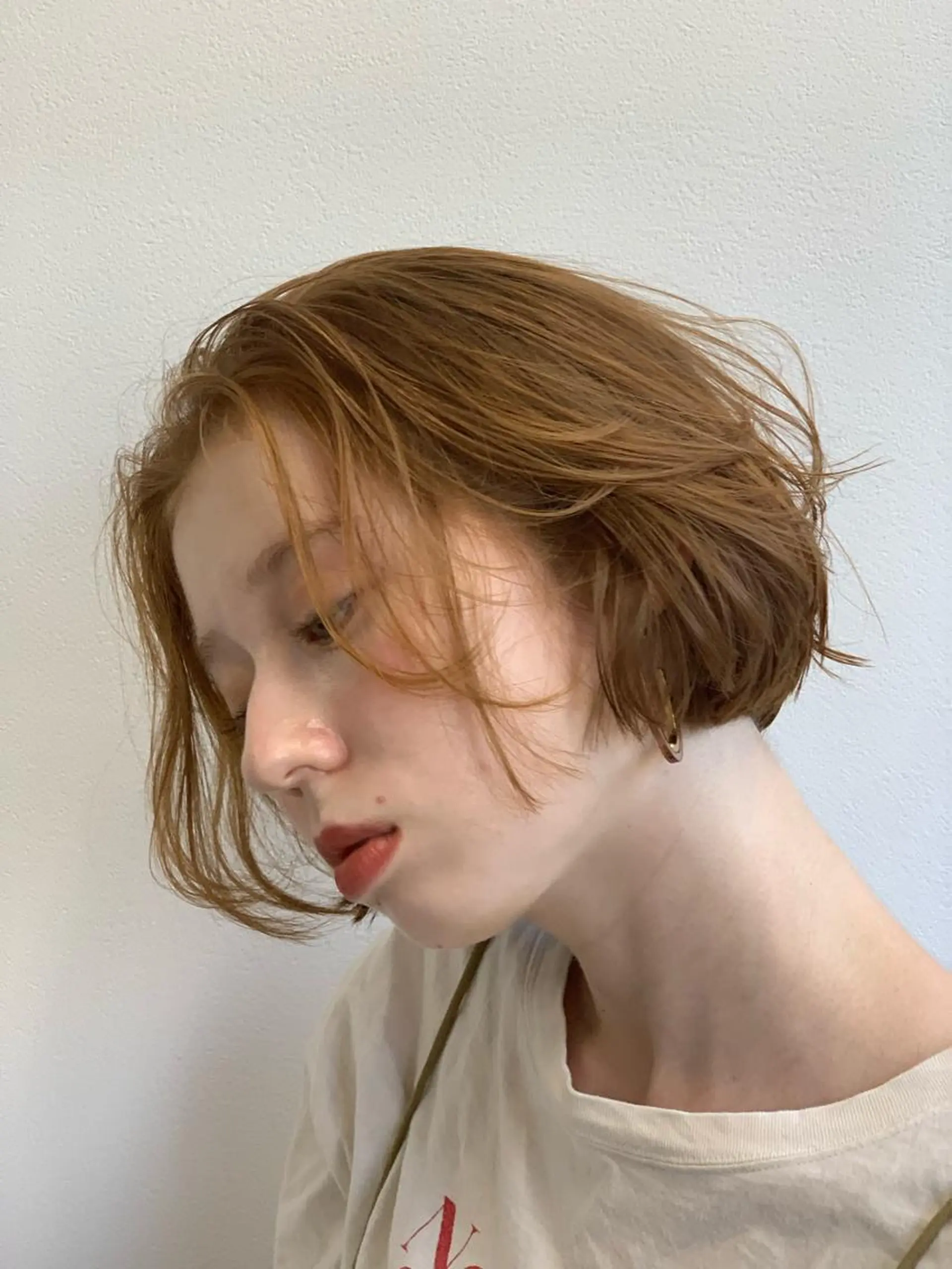 ショート カラー パーマ ヘアアレンジ ダブルカラー グラデーションカラー ハイライトカラー イルミナカラー インナーカラー ヘアカラー akari ♡のヘアスタイル