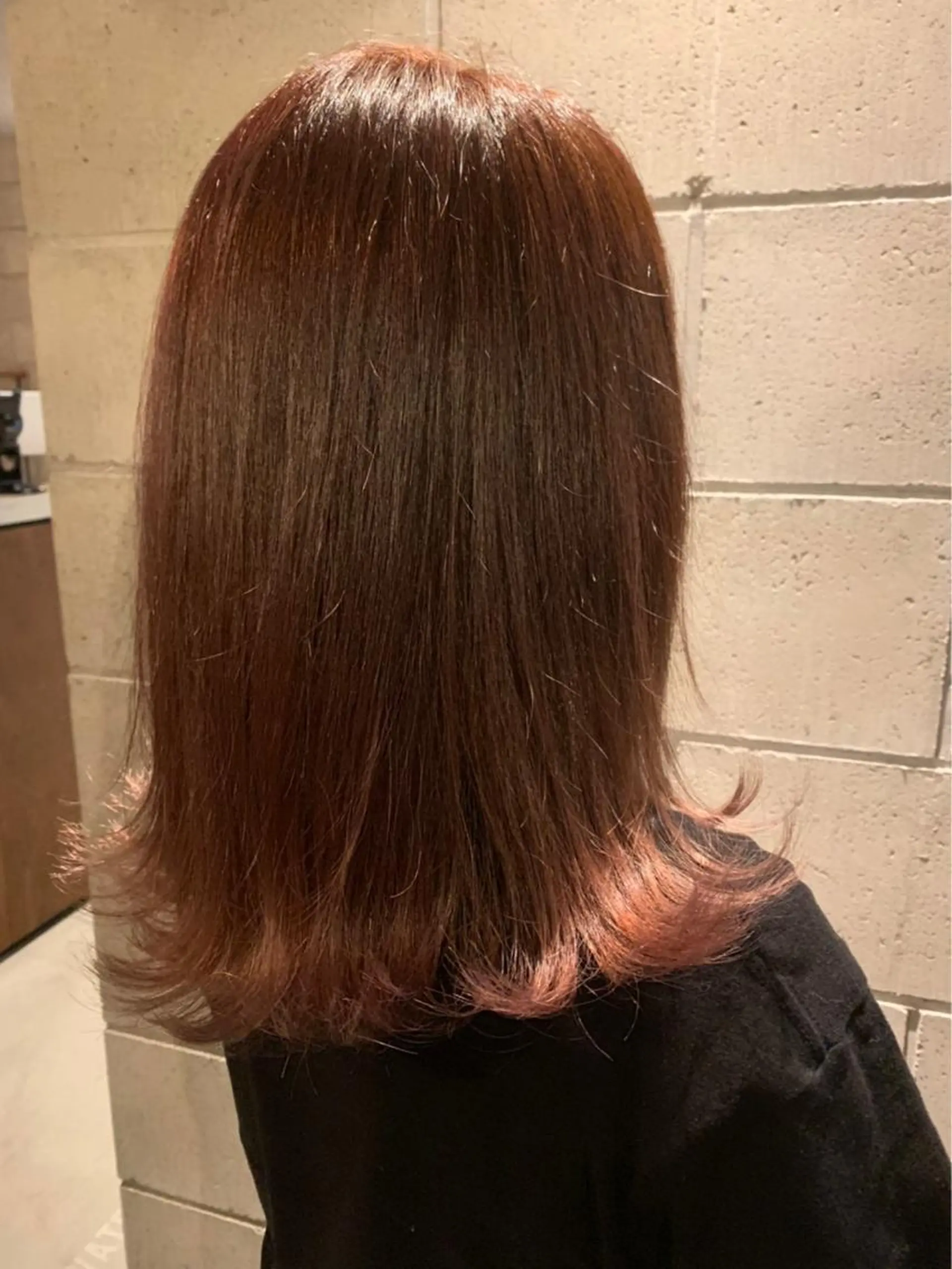 ミディアム 岡崎/髪質改善/ ハイトーン/鈴木進のヘアスタイル