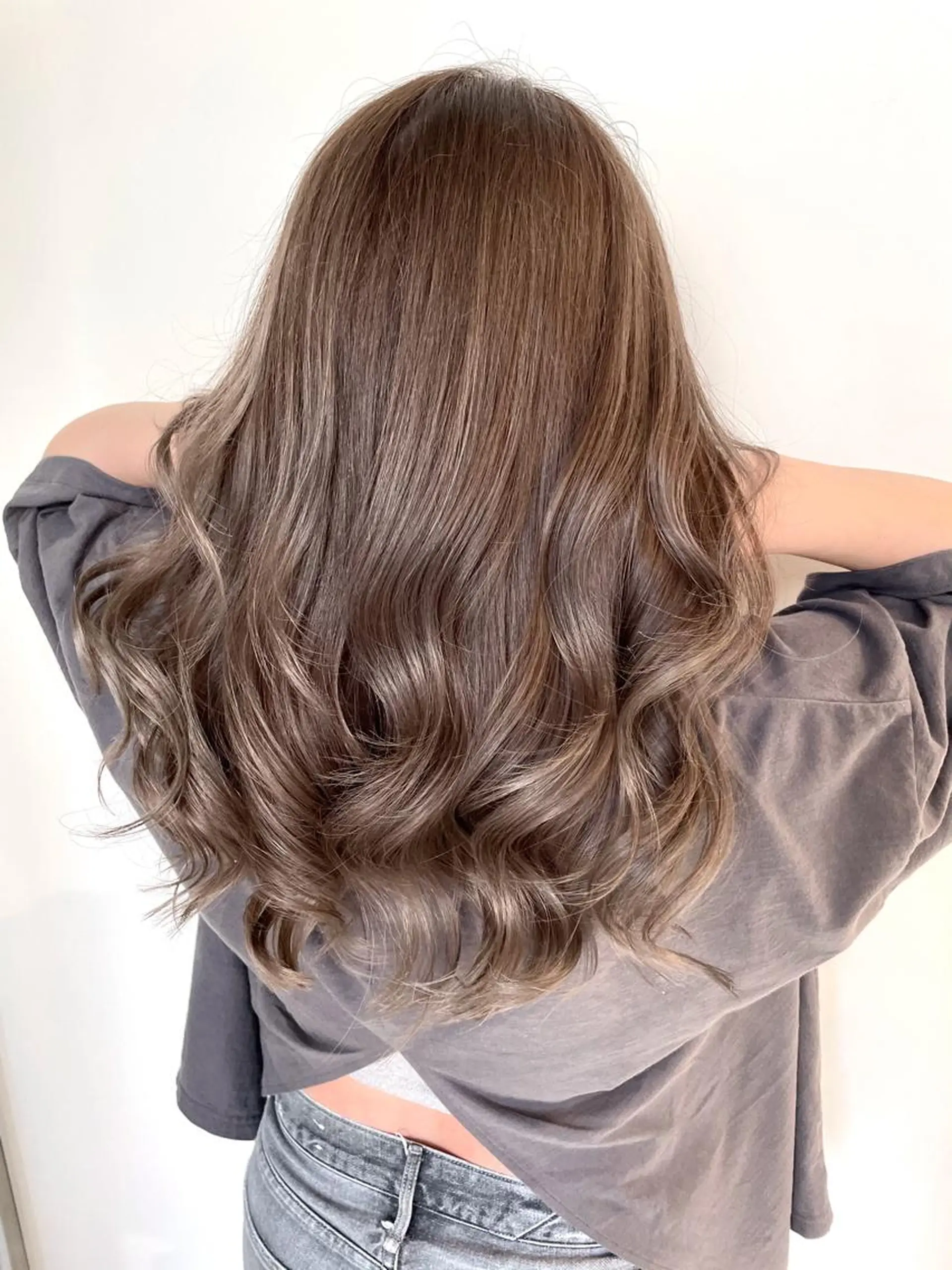 セミロング カラー パーマ ヘアアレンジ カット ヘアカラー トリートメント 公式 Ease by amble luxeのヘアスタイル