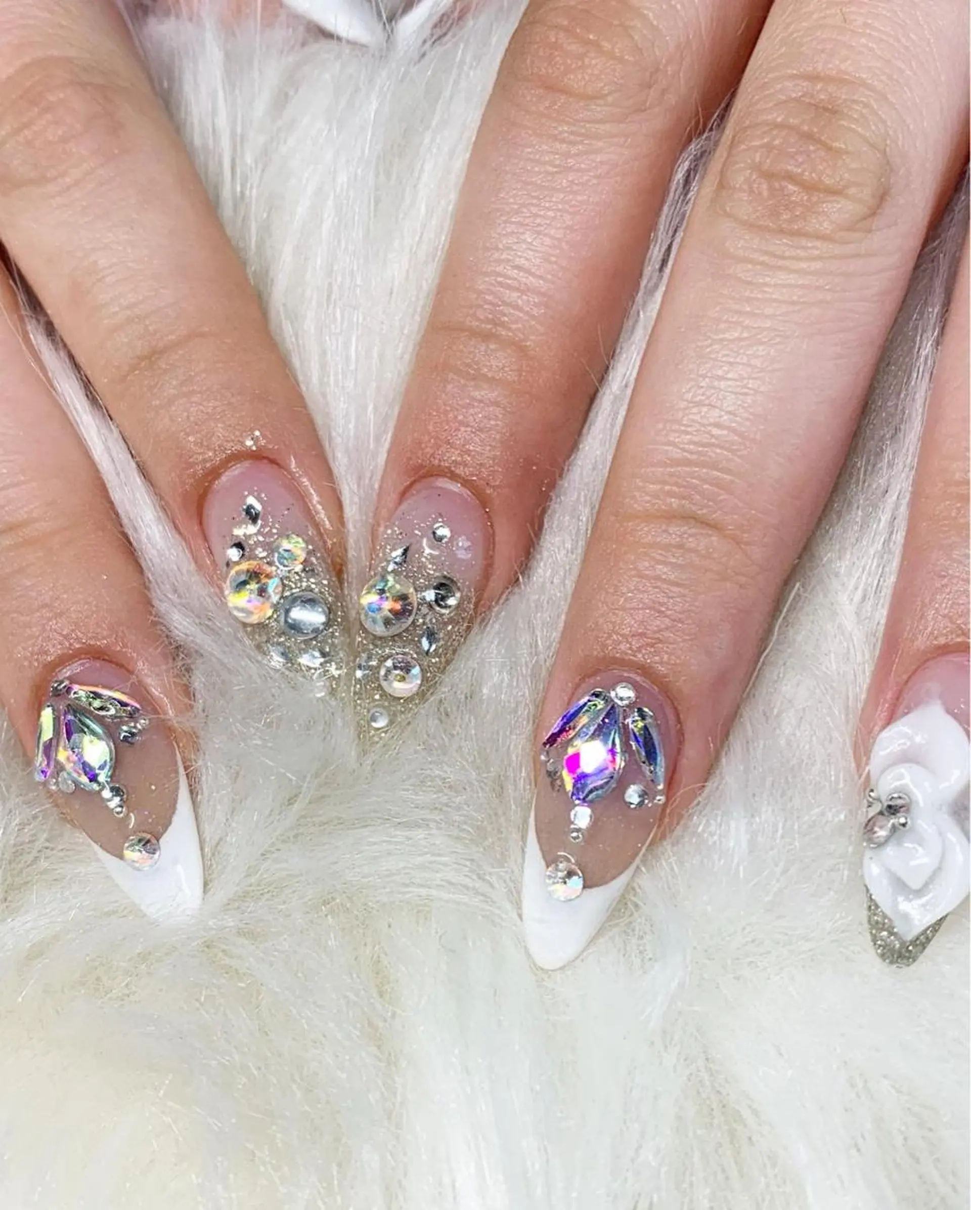 ネイル アートネイル フレンチネイル 韓国ネイル ミラーネイル ニュアンスネイル *･*MIMnail 1号店･*:･*のネイルデザイン