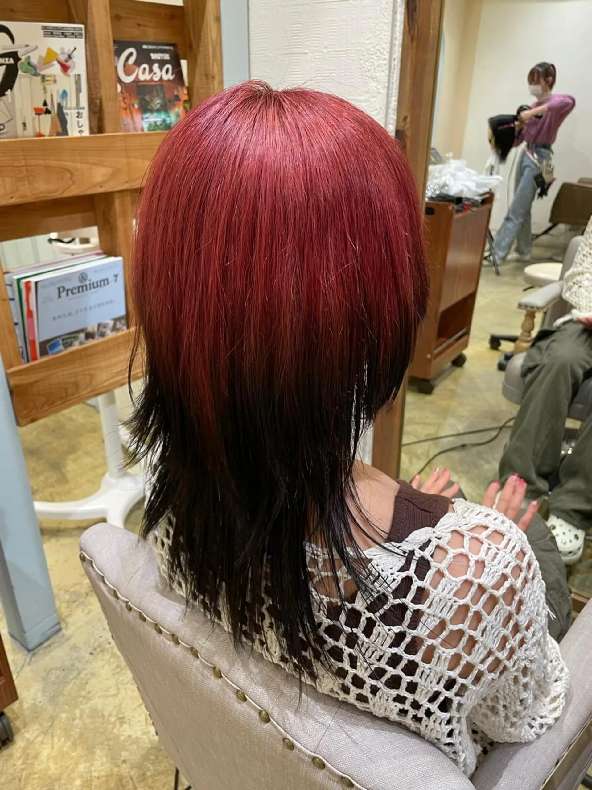 セミロング カラー 🌱ぱっつとボブカ ット🌱/Ryotaのヘアスタイル