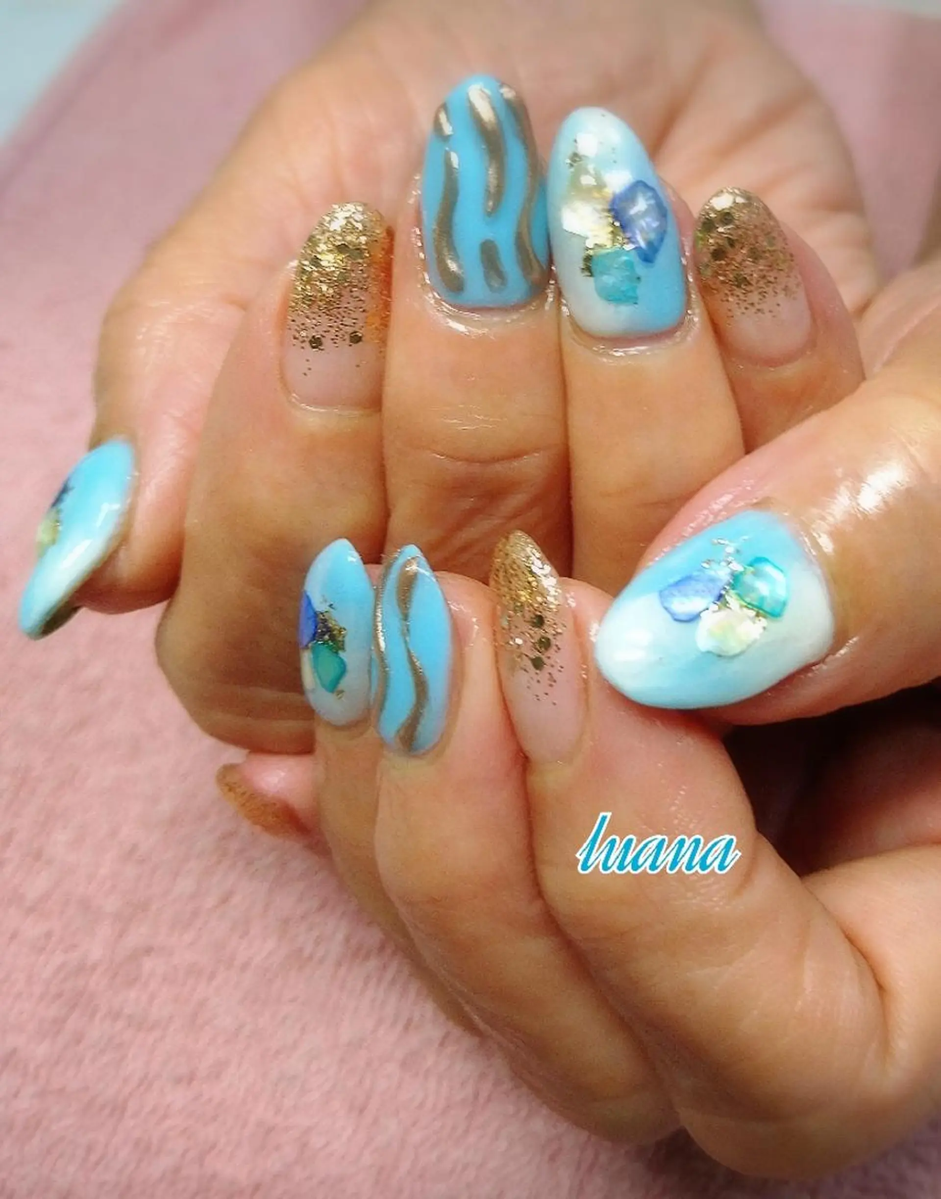 ネイル ハンドネイル LUANA  TAKAHASHIのネイルデザイン