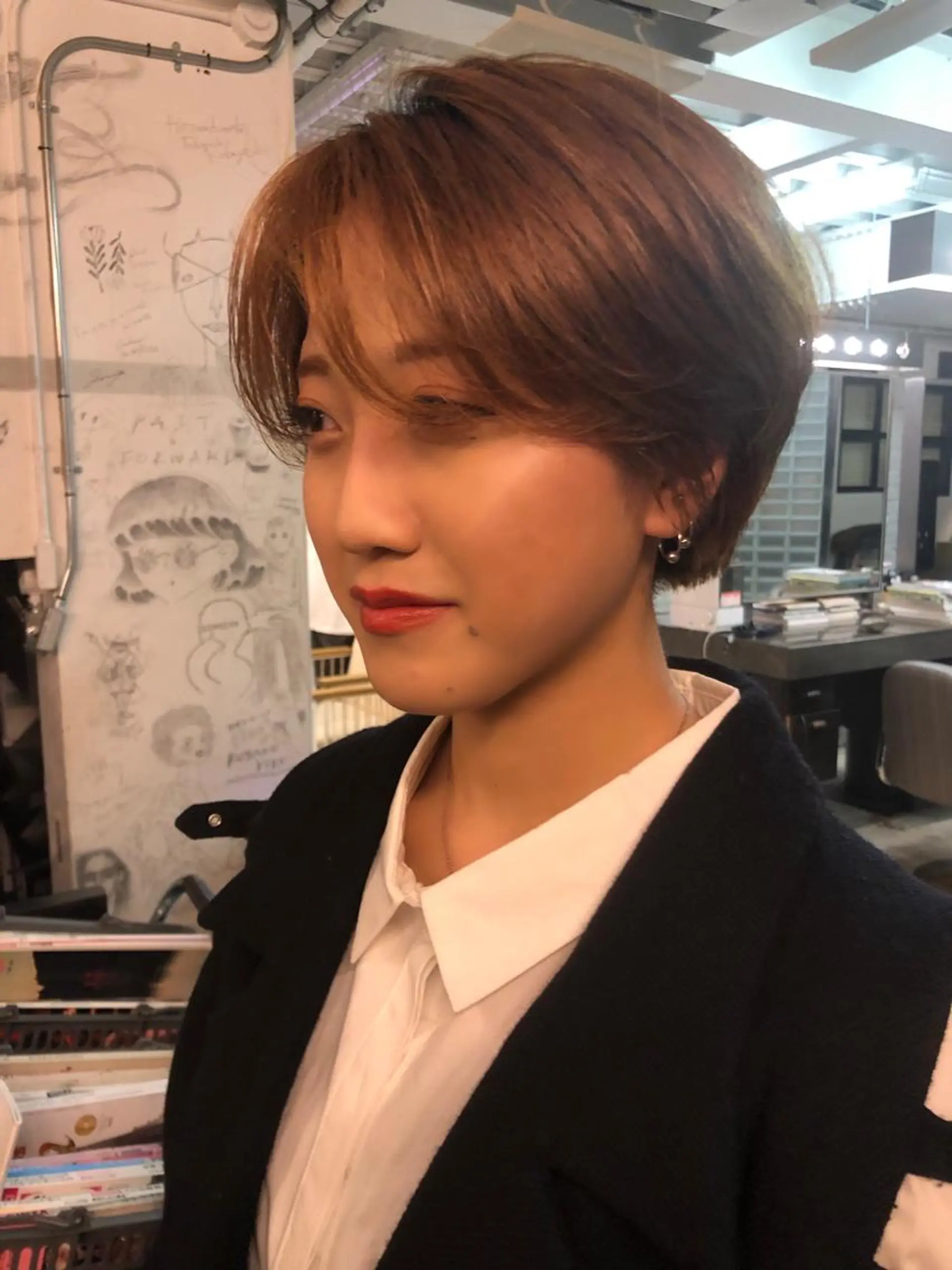 ショート eri kinjoのヘアスタイル