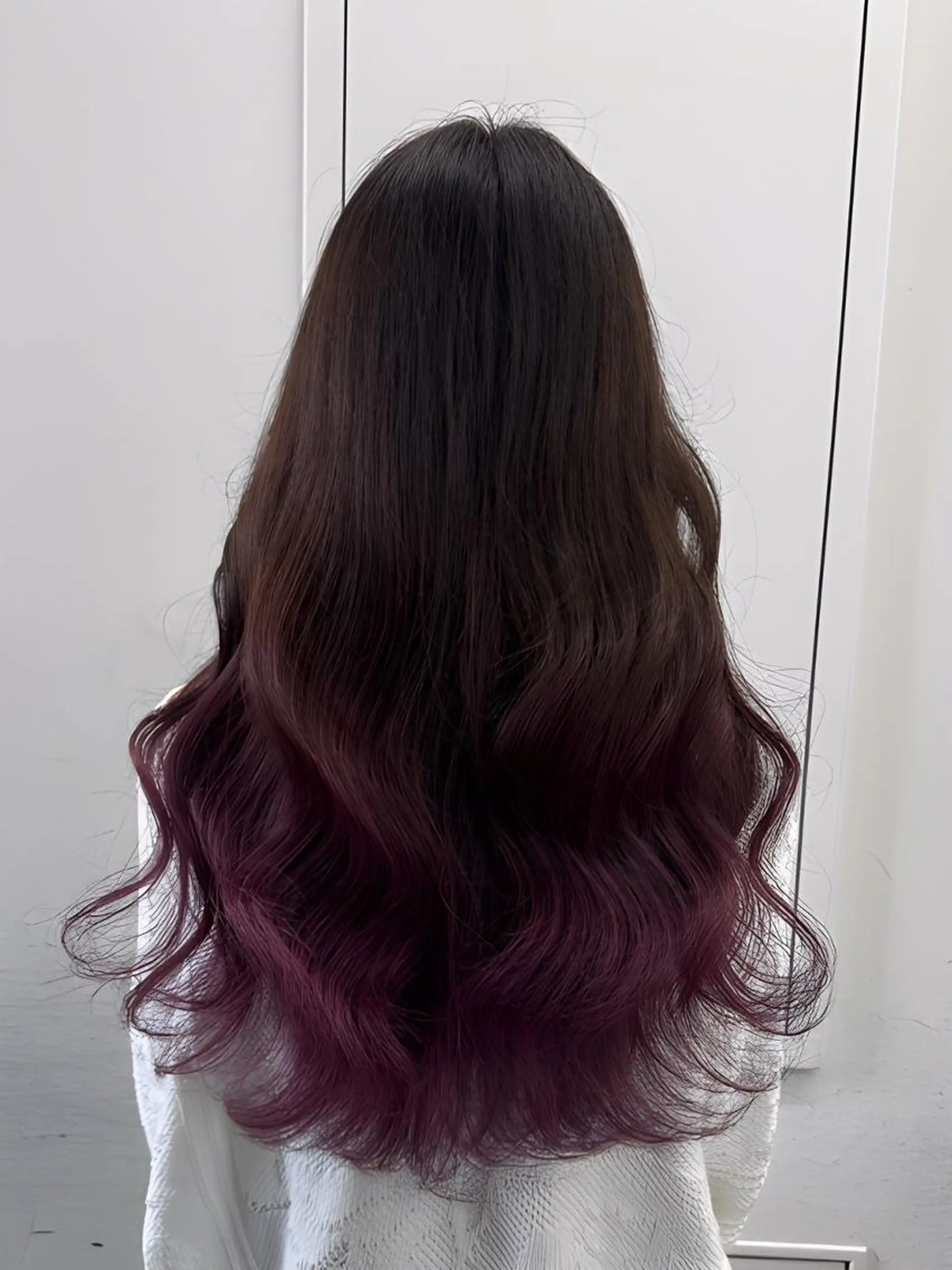 ロング カラー お団子ヘア ショートボブ アッシュ ミストバング ベージュカラー 【公式】amble luxe池袋東口🩷のヘアスタイル