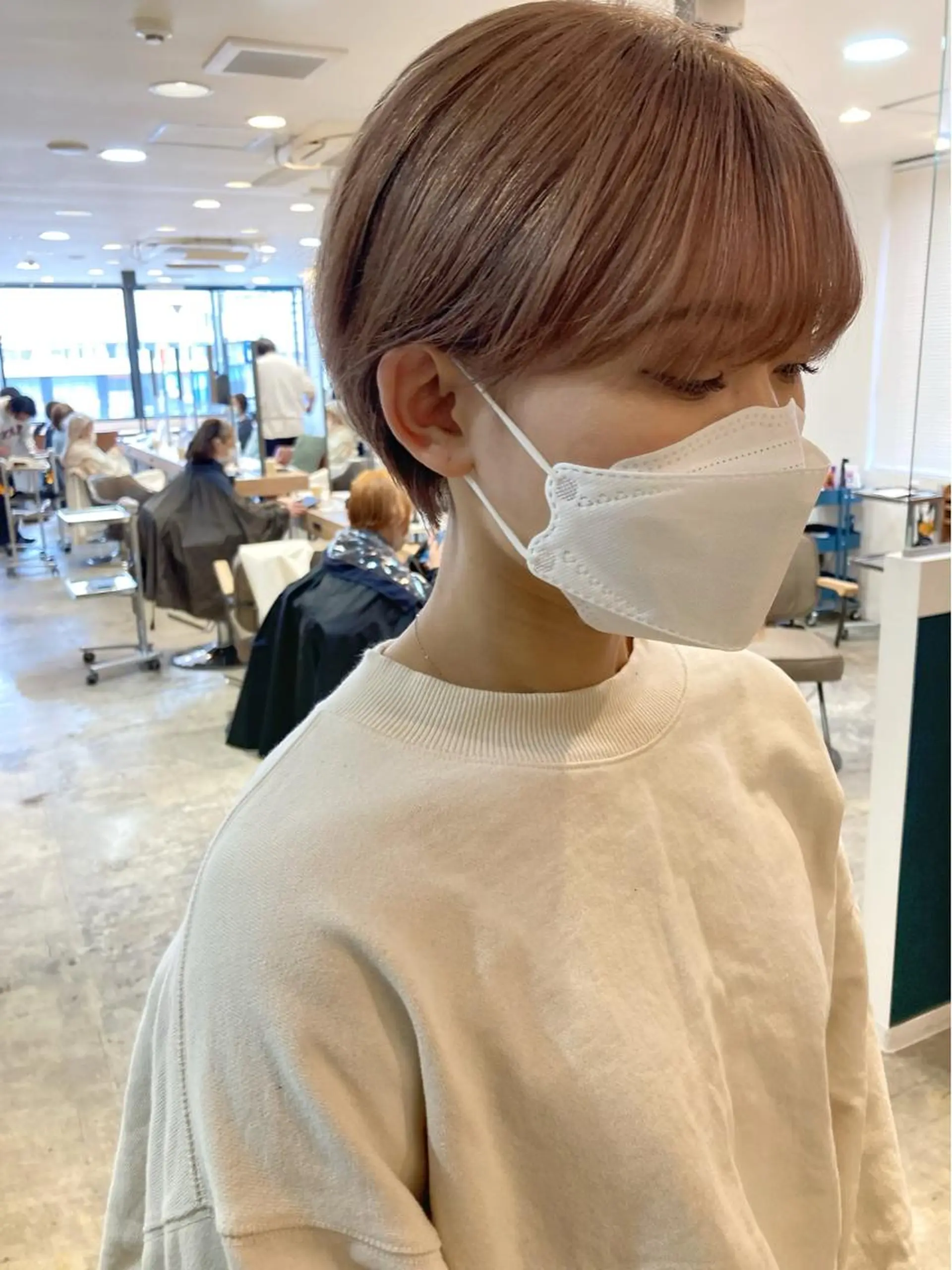 ショート ショートヘア カット ヘアカラー カラーリスト菅野 竜矢🌈のヘアスタイル