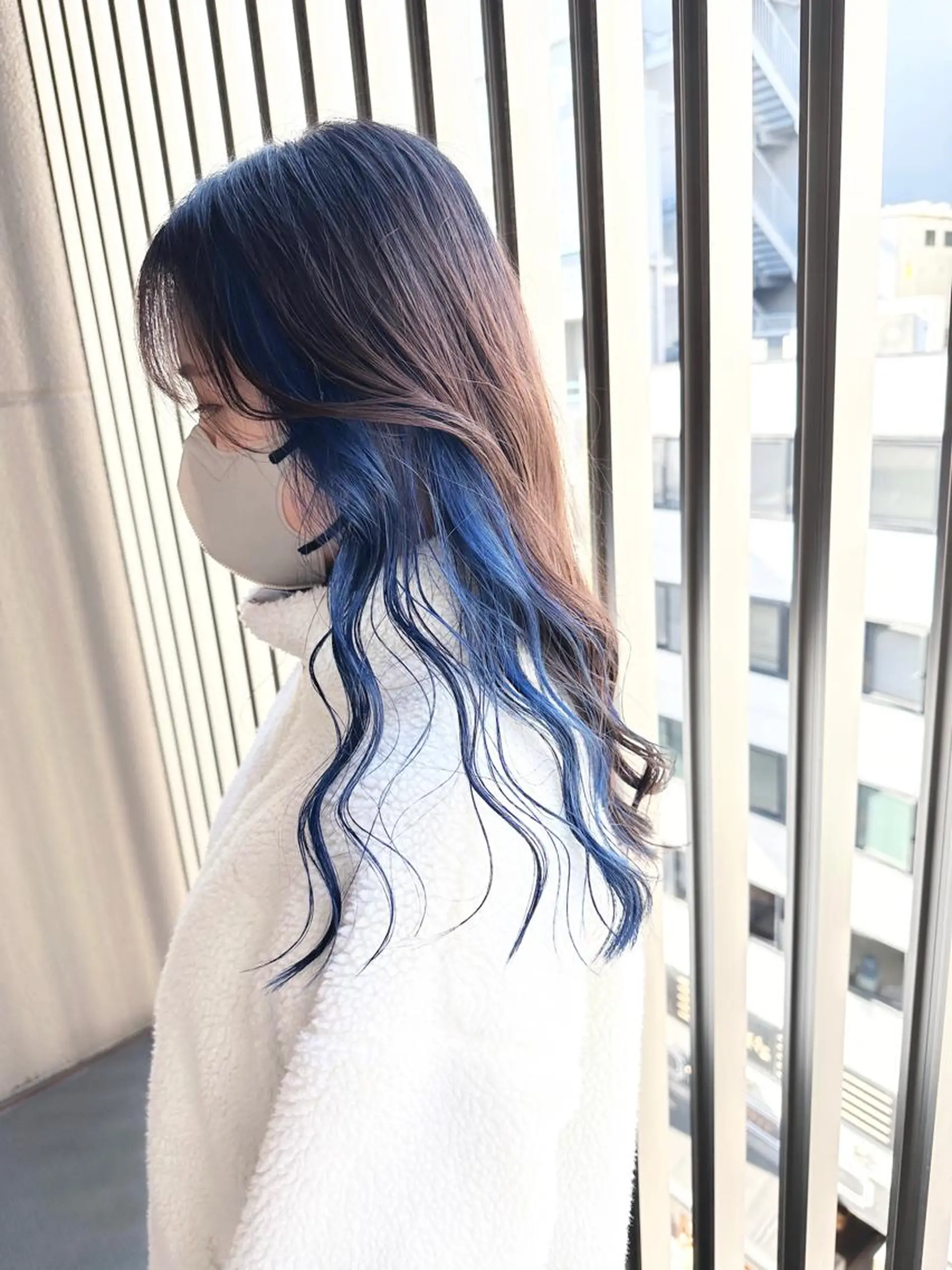 ロング カラー カット ヘアカラー トリートメント imi所属・【デザインカラー】 【ボブ】登戸澤田淳平のヘアスタイル