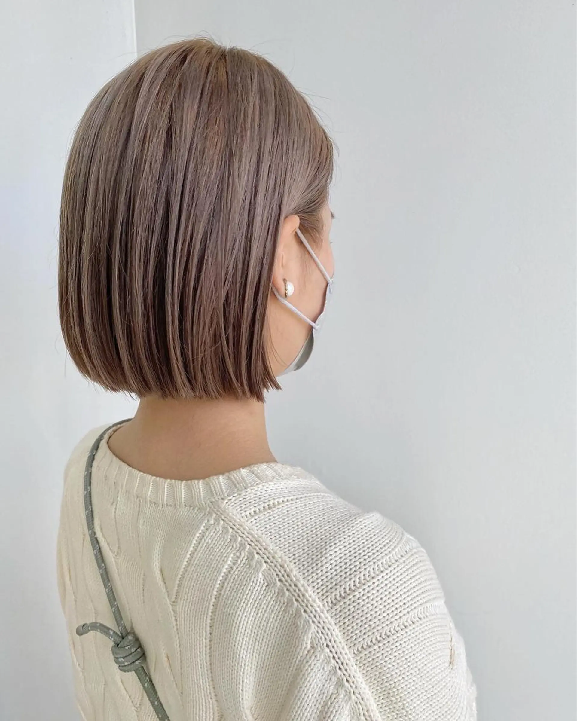 ショート カラー ヒラノホナミ 🫧透ける艶髪🫧のヘアスタイル