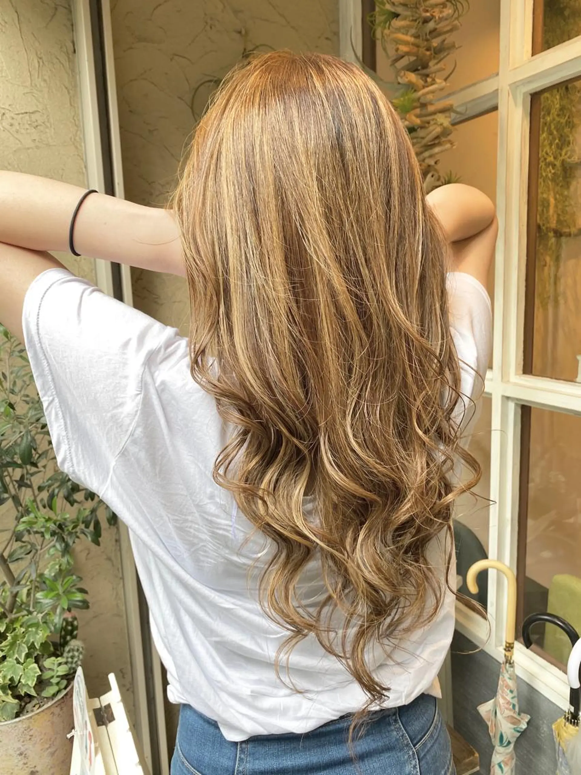 ロング カラー ヘアカラー 店長担当🌟 矢吹ガブリエル🌟のヘアスタイル