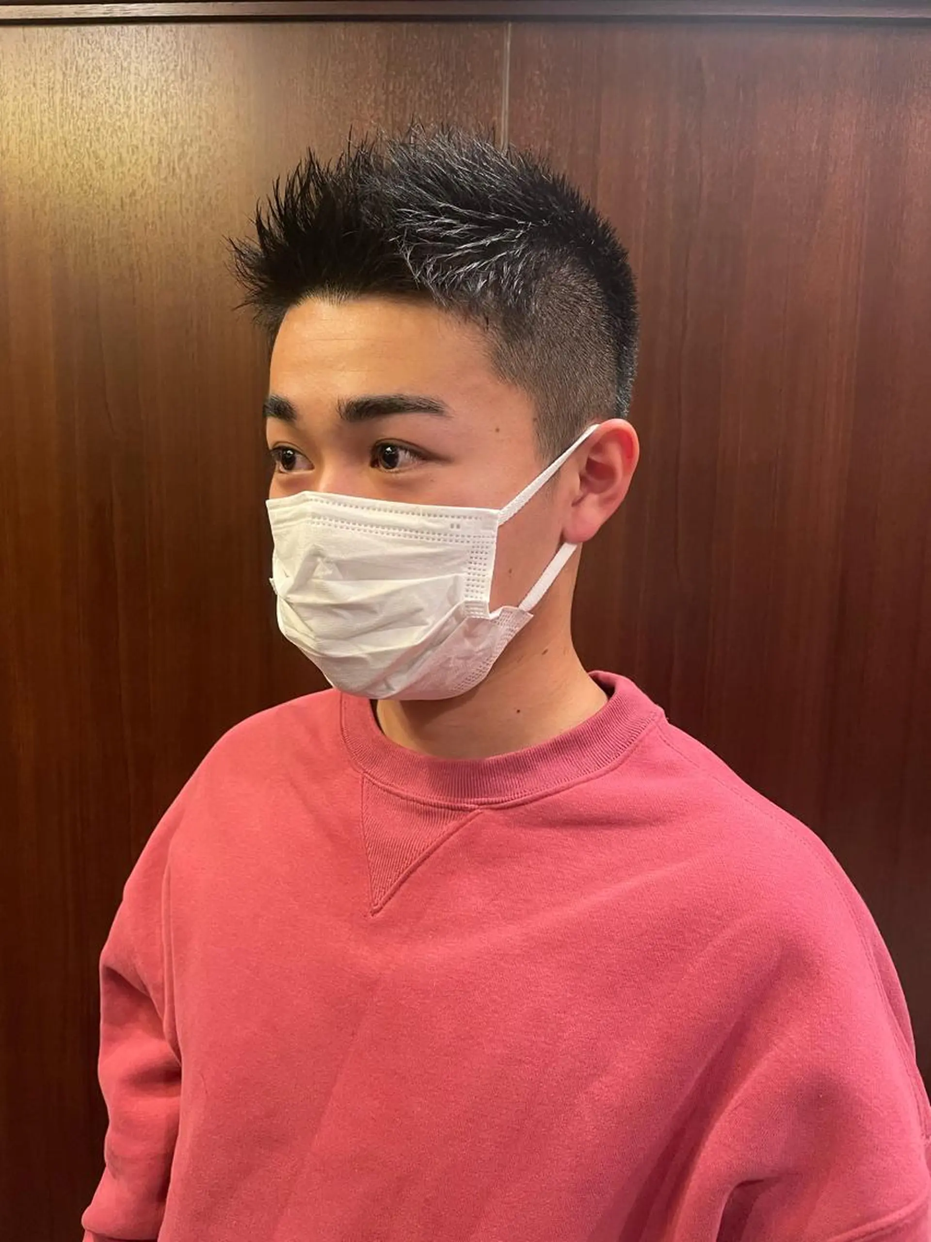 ショート メンズ モヒカン ソフトモヒカン ヒロ銀座　　　御徒町所属・ヒロ銀座　小林 透真のヘアスタイル