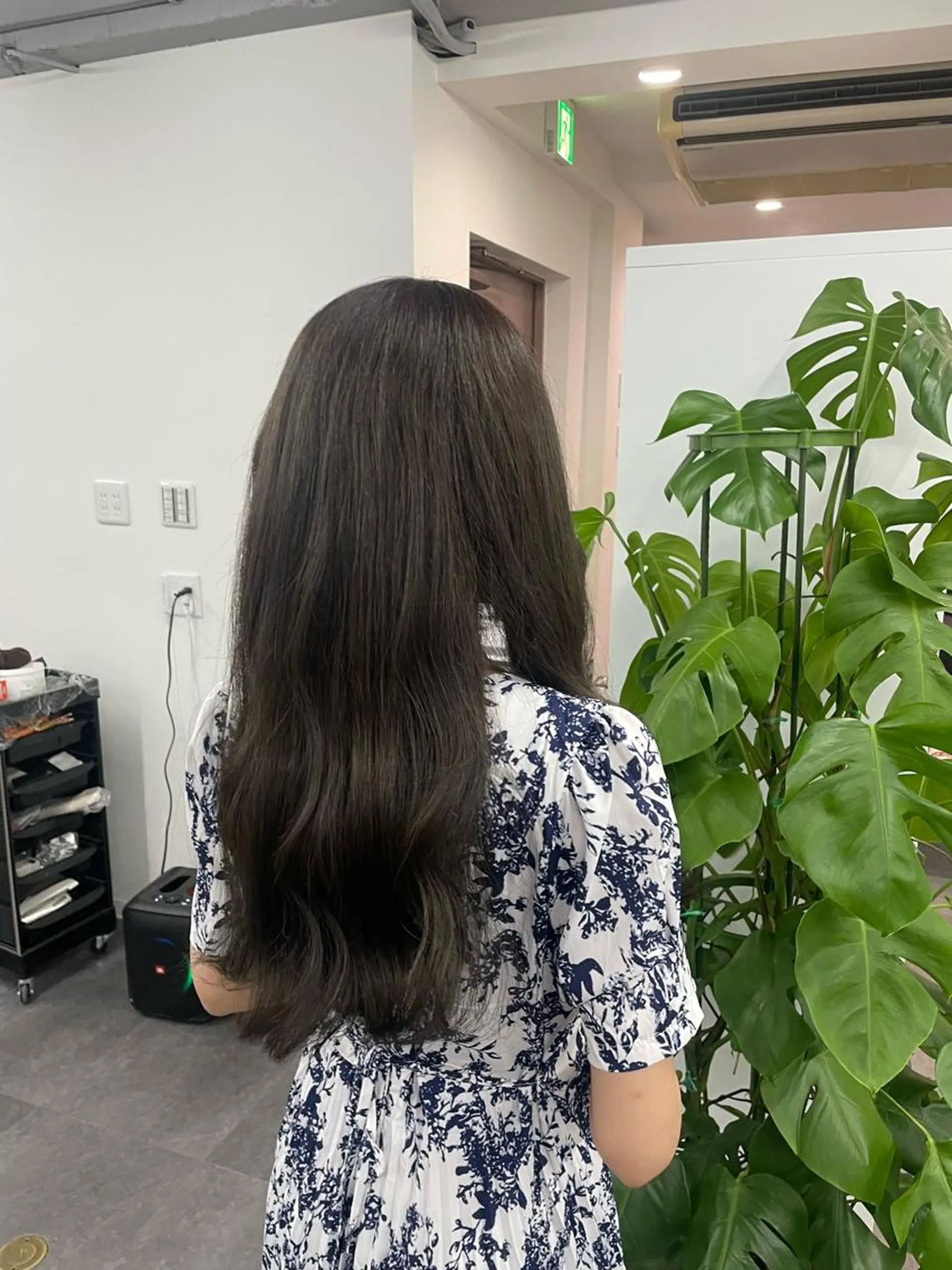 ロング アッシュ カット ヘアカラー ♡透明感/艶カラー/ M a I ♡のヘアスタイル