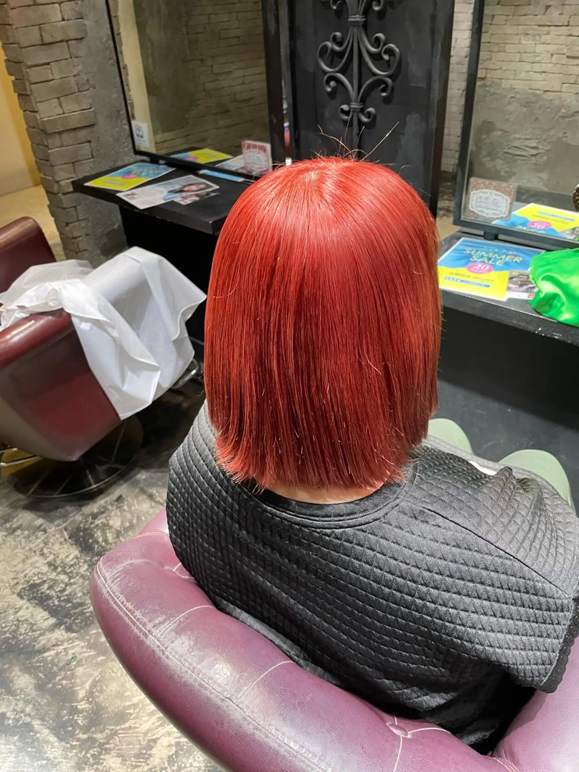 カラー 喜多 伯斗のヘアスタイル