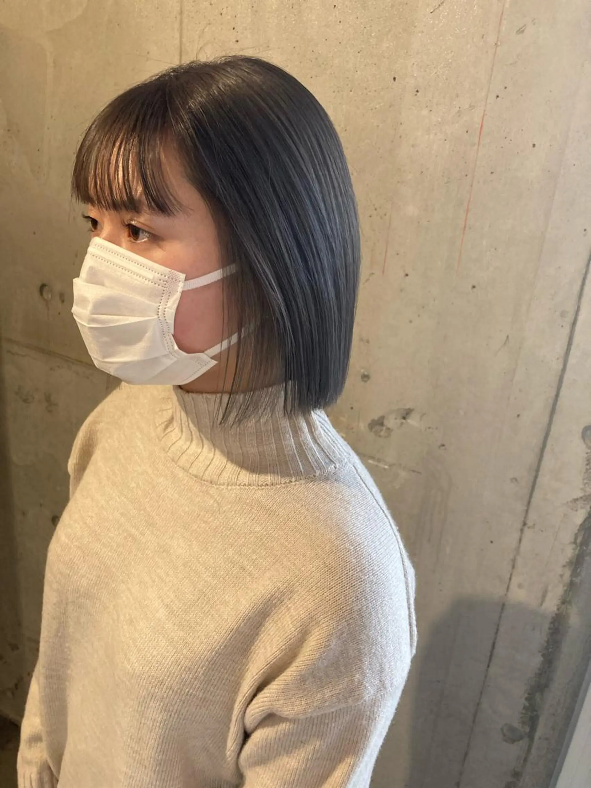 ショート カラー 髪質改善.縮毛矯正 ×韓国ヘアyukiのヘアスタイル