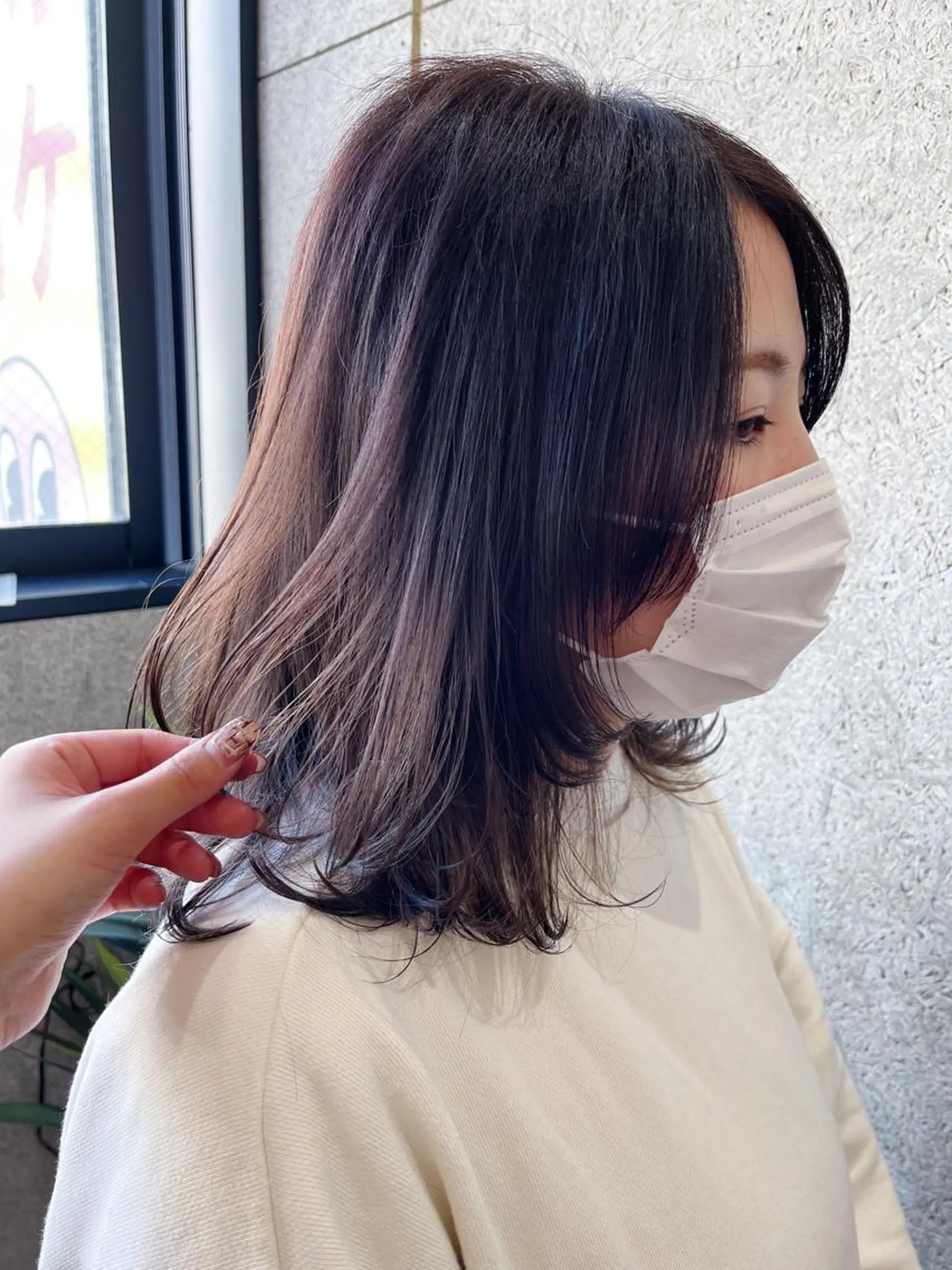 ミディアム La fith hair chrome 大宮店所属・髪質改善ケア🤍小川 友香のヘアスタイル