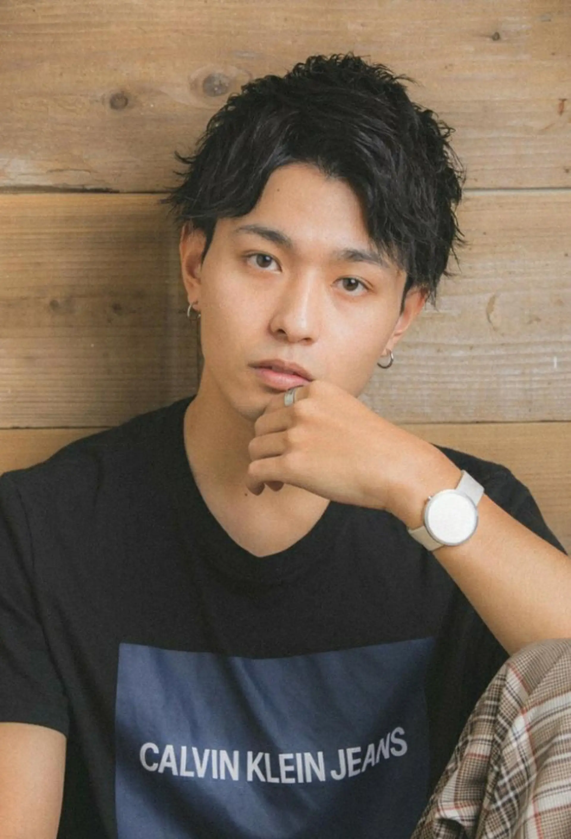 ショート カラー パーマ メンズ ヘアアレンジ H/M Hair Home 　池袋2号店所属・✂️✂️徳　田✂️ ✂️のヘアスタイル