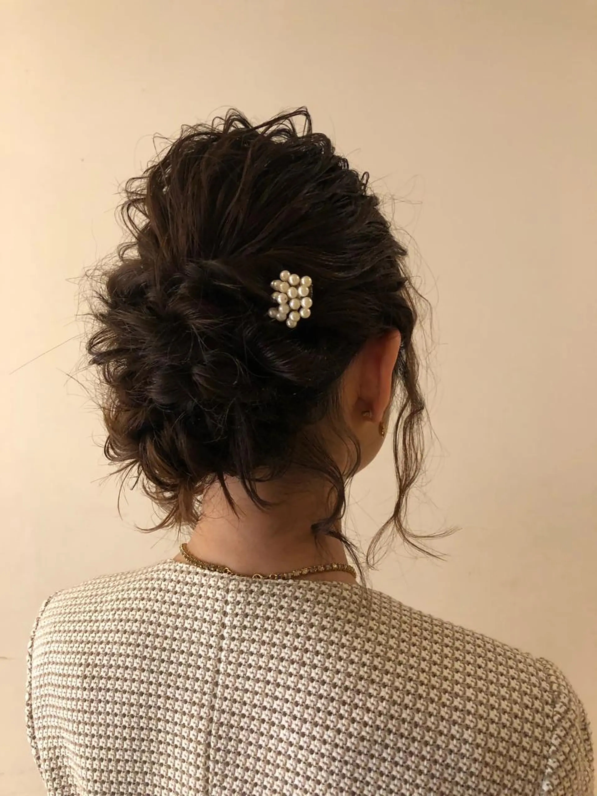 ミディアム ヘアアレンジ レイヤーカット✂️ 横浜No1♡下鳥翔子のヘアスタイル
