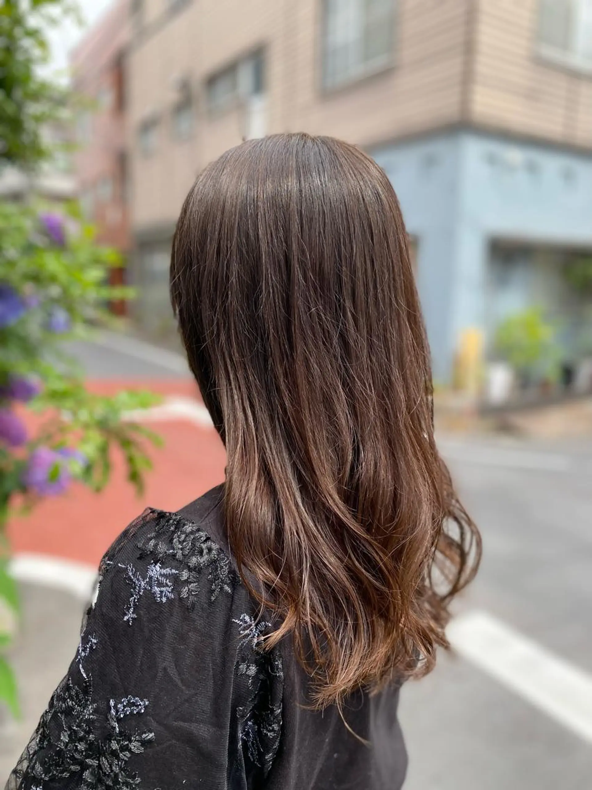 ロング カラー 古西 康裕のヘアスタイル
