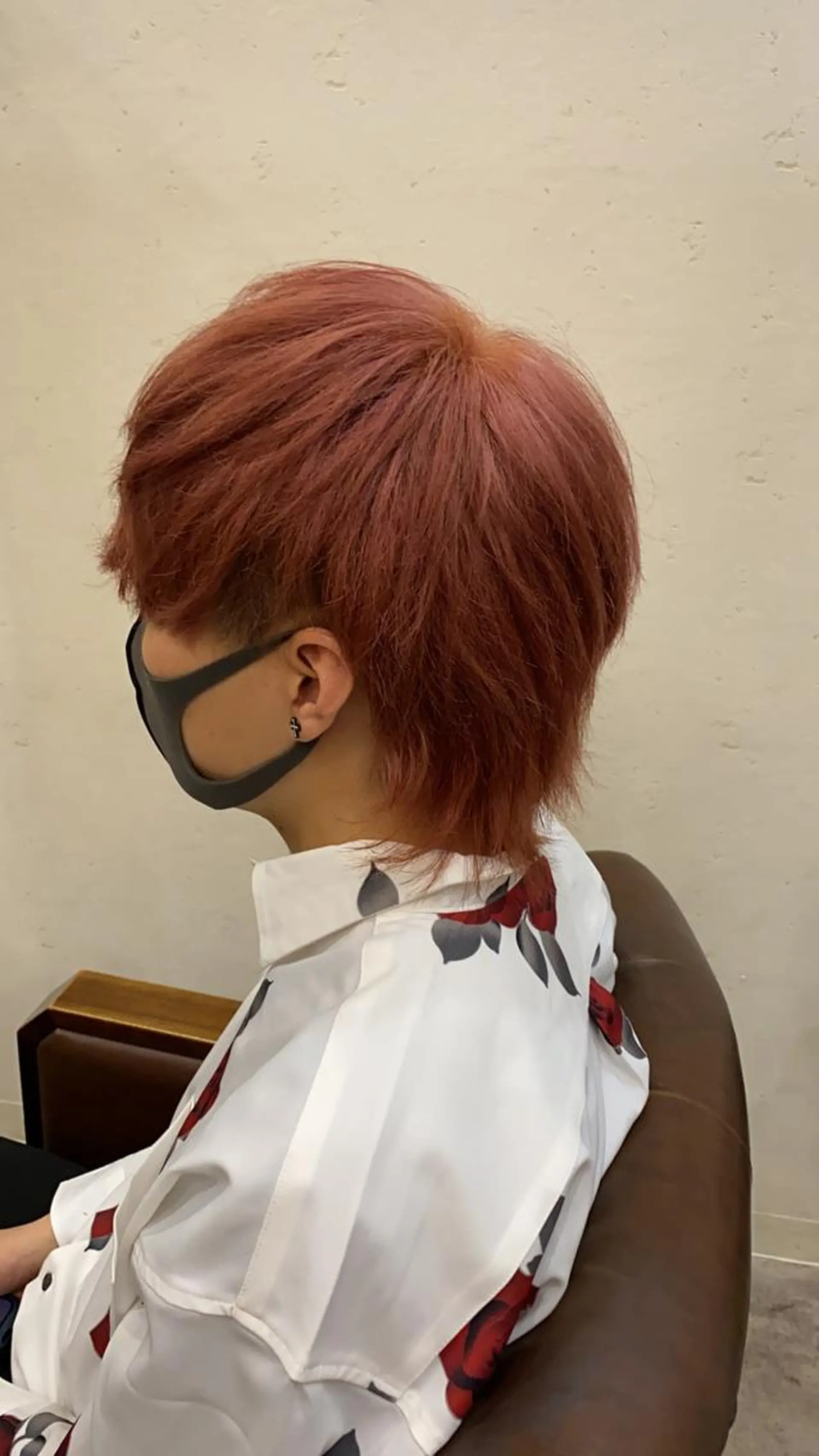 ショート カラー メンズ ピンクカラー カット ヘアカラー トリートメント 🟢NEGi🟣 🫧髪質改善のヘアスタイル