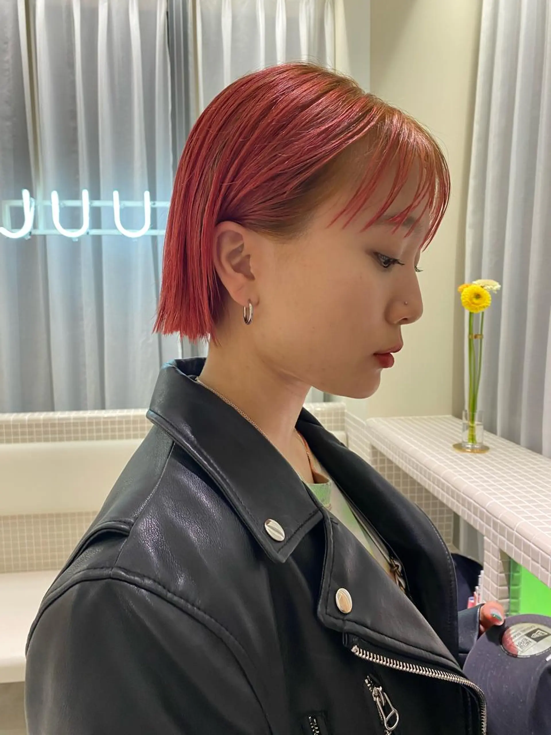 ショート カラー qpula misuzuのヘアスタイル