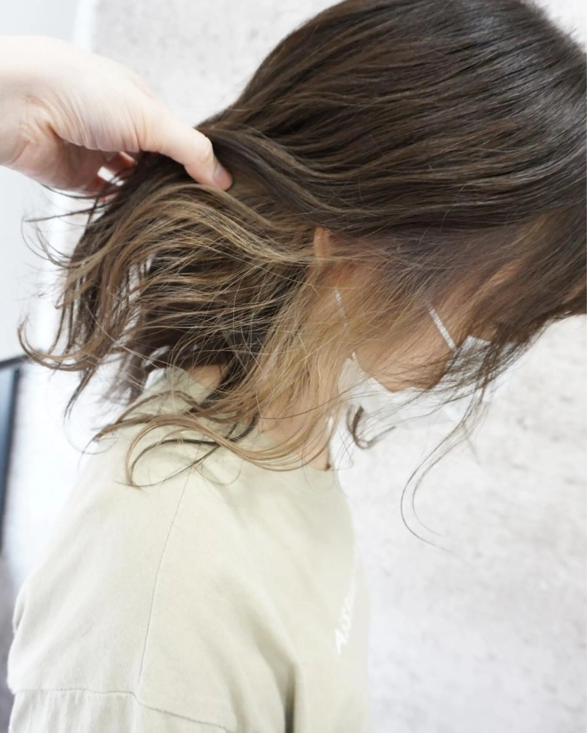 ミディアム 羽田 hadaのヘアスタイル