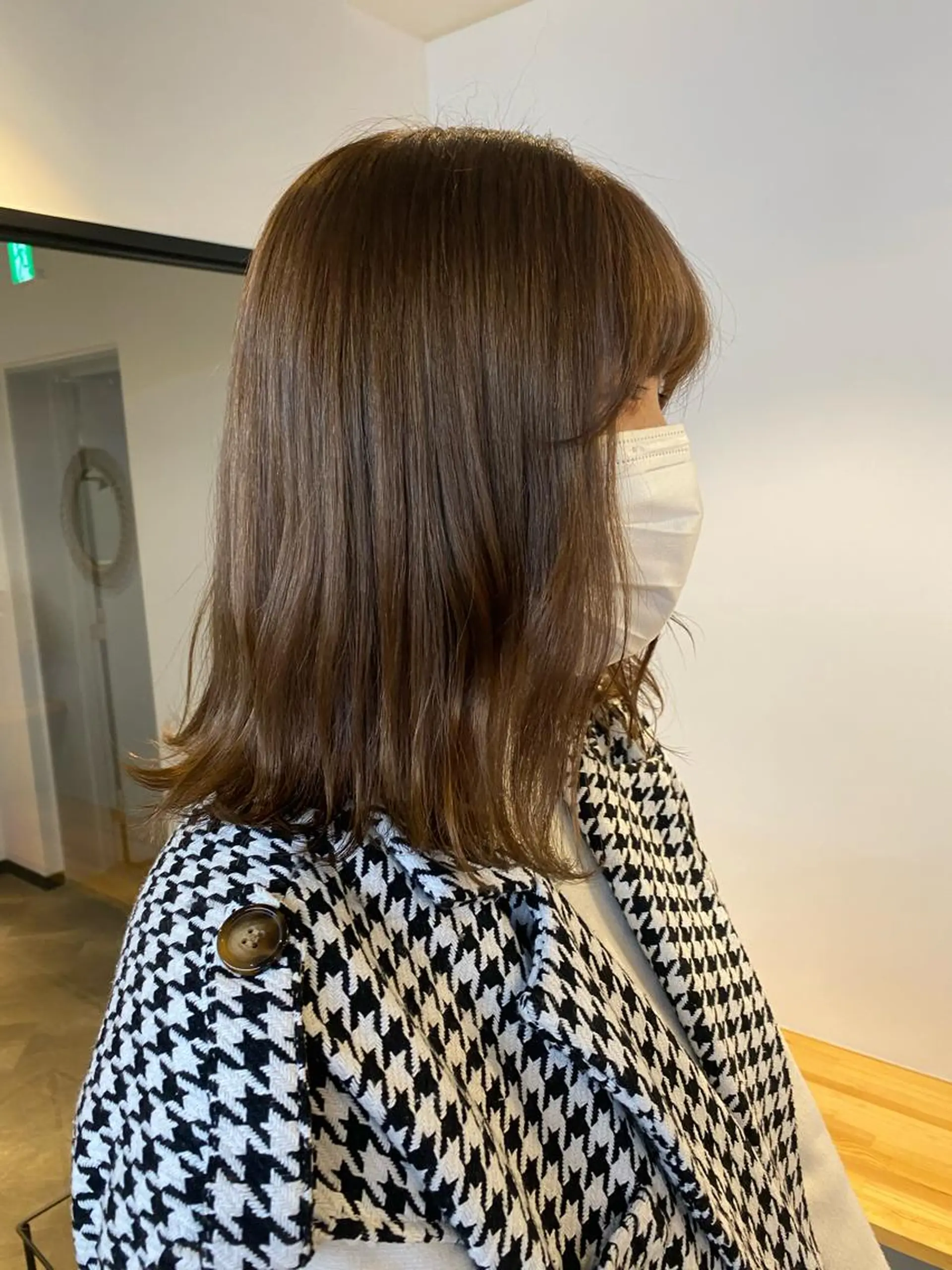 ミディアム カラー ヘアカラー トリートメント 🌼ハイライト透明感 🌼maiのヘアスタイル