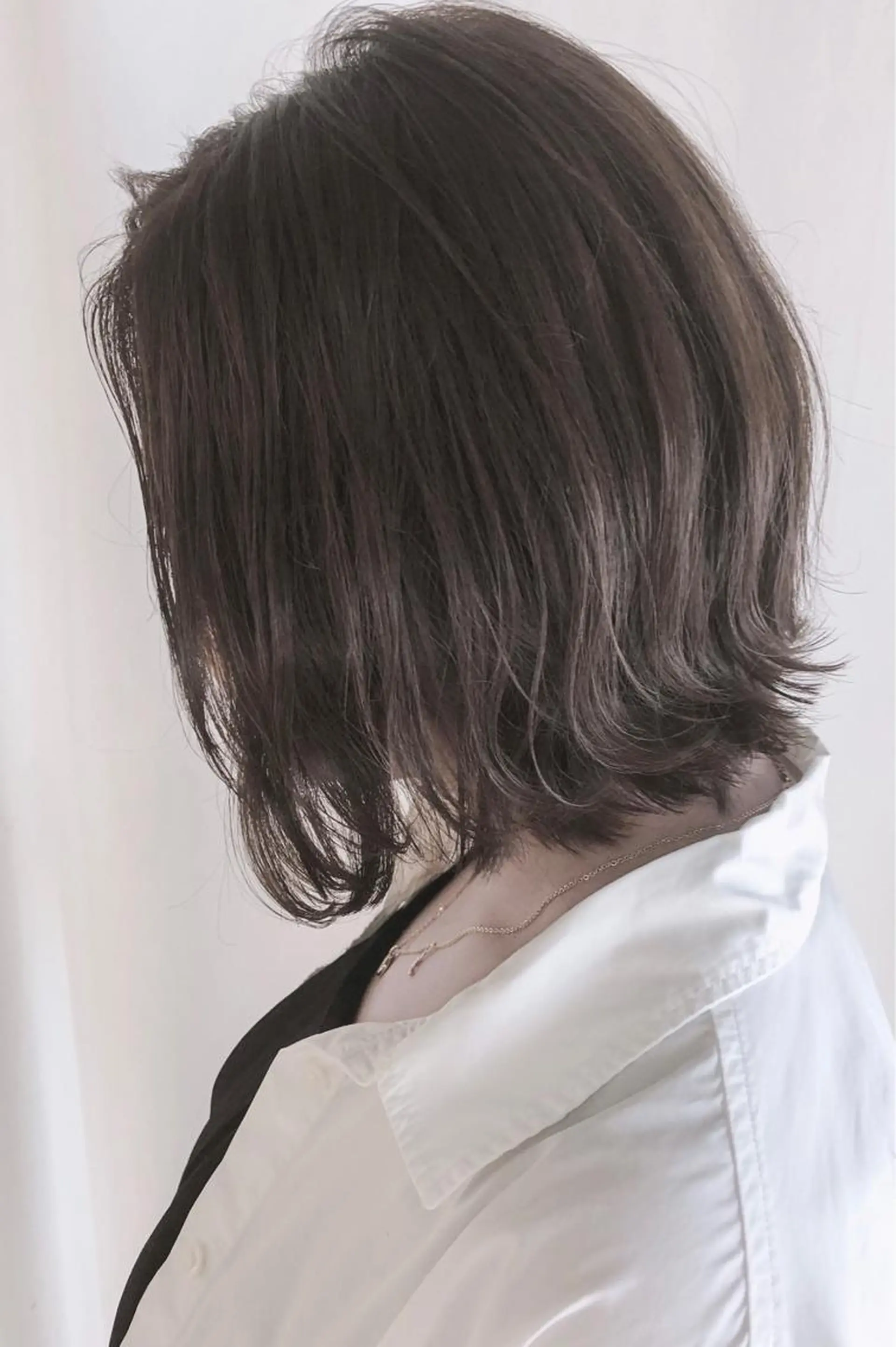 ミディアム カラー パーマ ヘアアレンジ アッシュ バレイヤージュ ブリーチ ケアブリーチ 透明感カラー 竹内ケンゴ🇰🇷 EIGHT藤沢のヘアスタイル