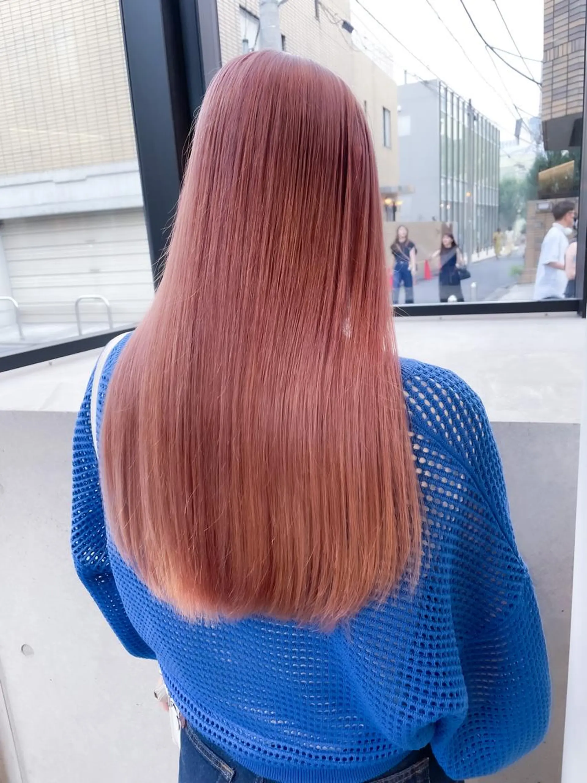 ミディアム カラー ヘアアレンジ ミニボブ/ブリーチ 🌈MISATOのヘアスタイル