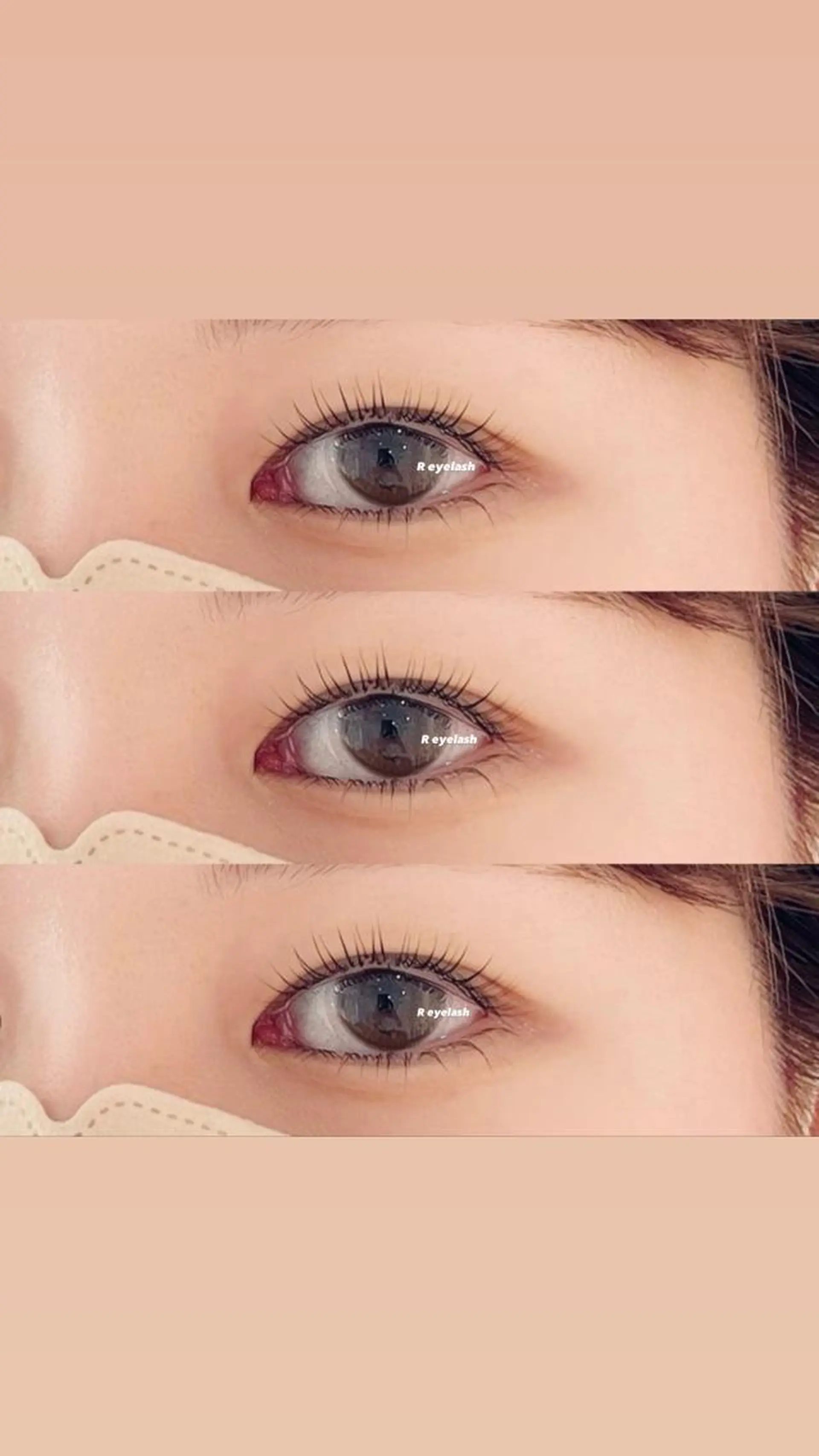 ミディアム カラー パーマ ヘアアレンジ メンズ キッズ ネイル マツエク・マツパ アイブロウ 小顔カット マツパ 𝑹 eyelashのマツエク・マツパデザイン