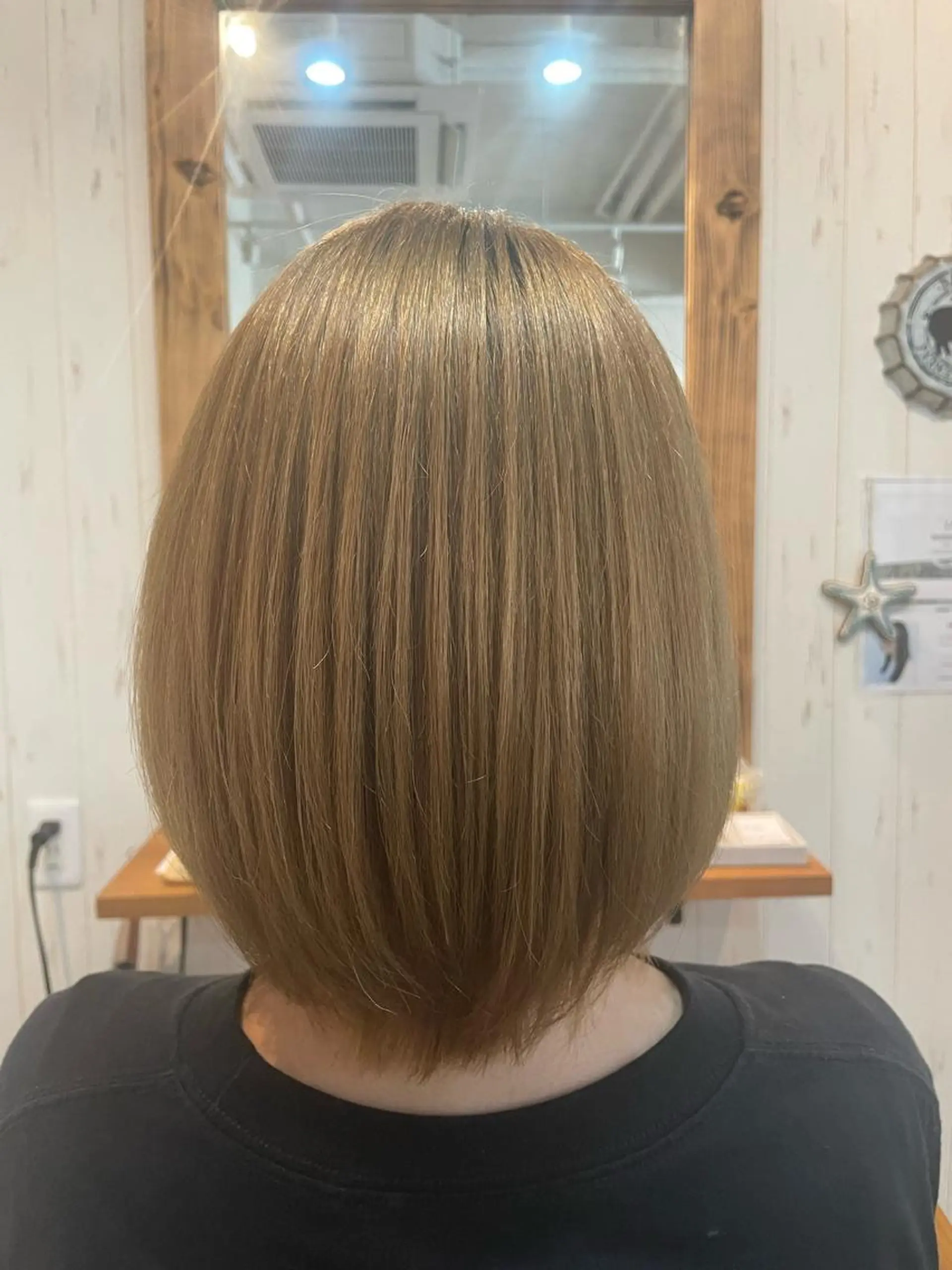 ミディアム 酸性ストレート カット 縮毛矯正 トリートメント オーナー☆小堤 翔太☆のヘアスタイル