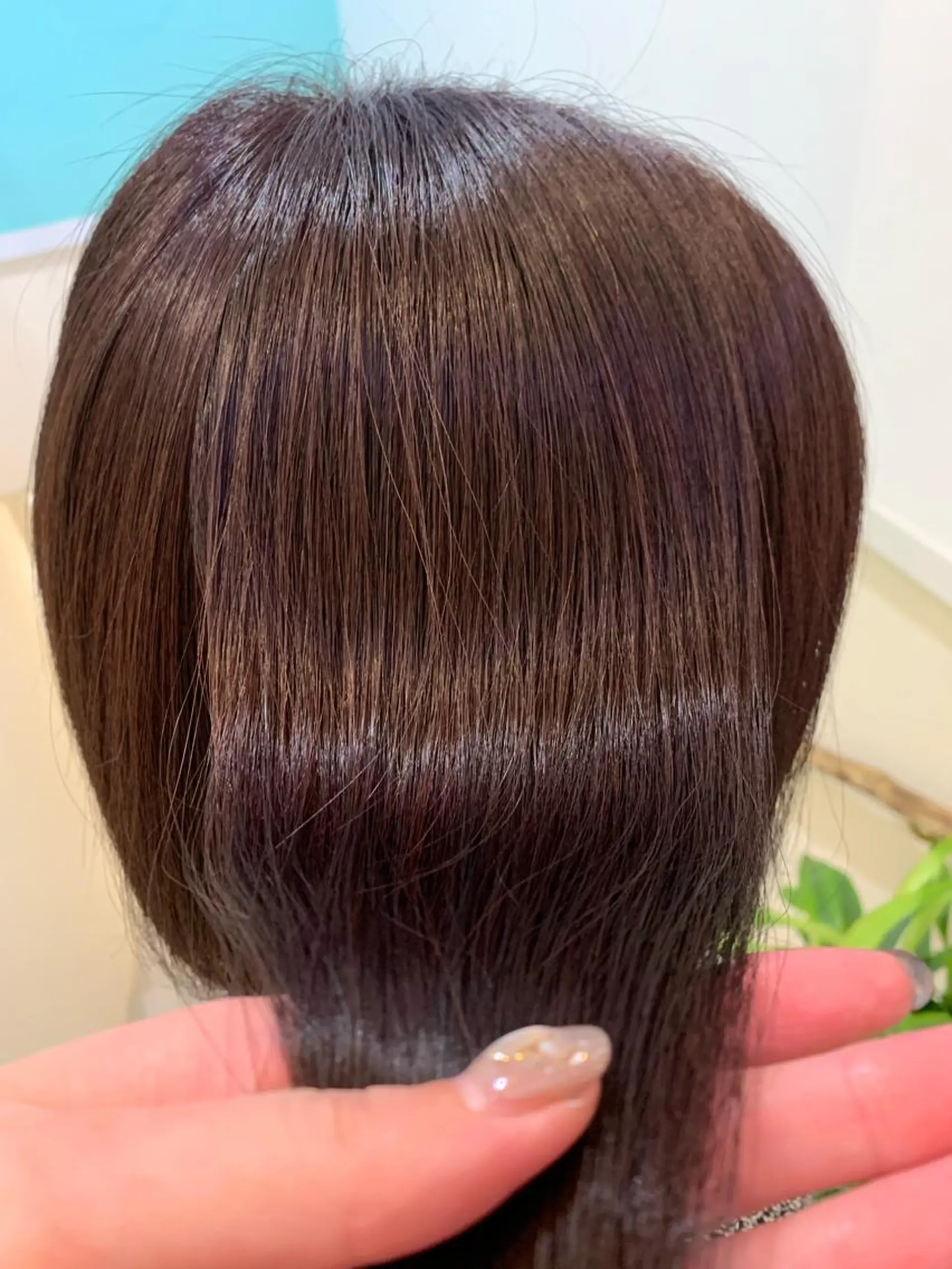 ショート カラー ブリーチしない暖色 カラー🥀杉 優菜のヘアスタイル