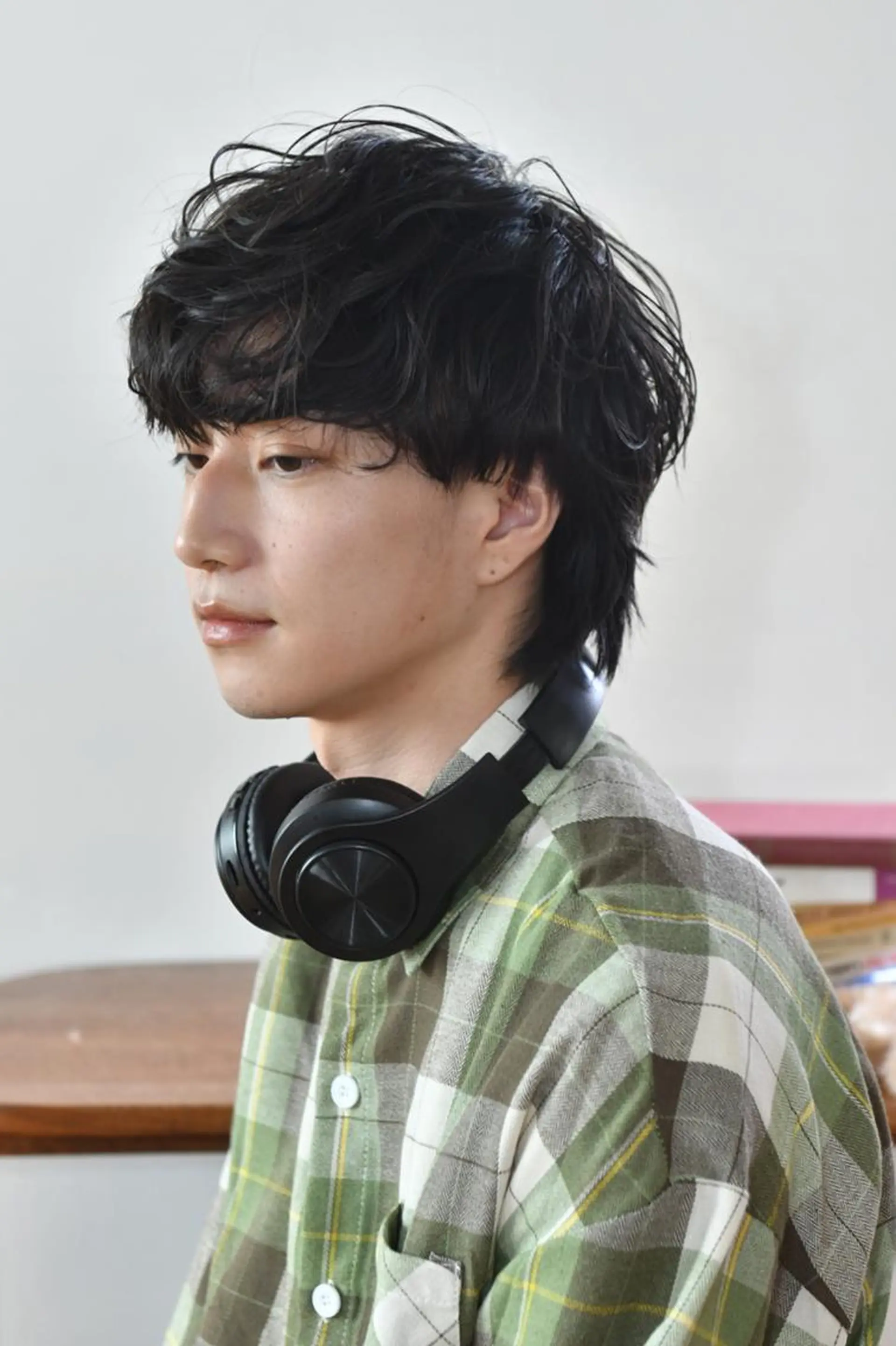 メンズ メンズウルフカット ウルフカット カット パーマ 銀座/髪質改善 /艶髪/笠原一唆のヘアスタイル