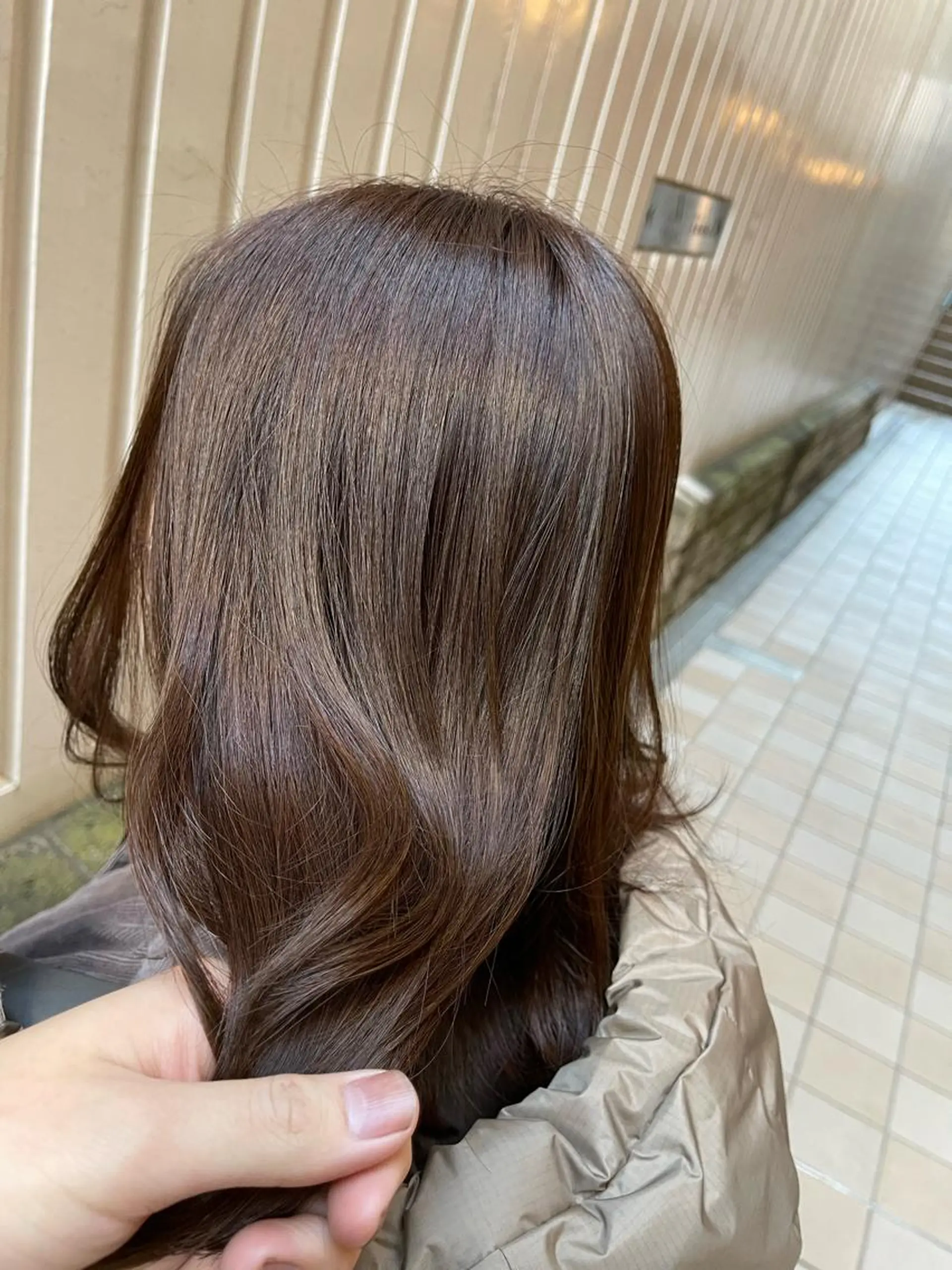 ミディアム ヘアカラー トリートメント antica YOSHIのヘアスタイル