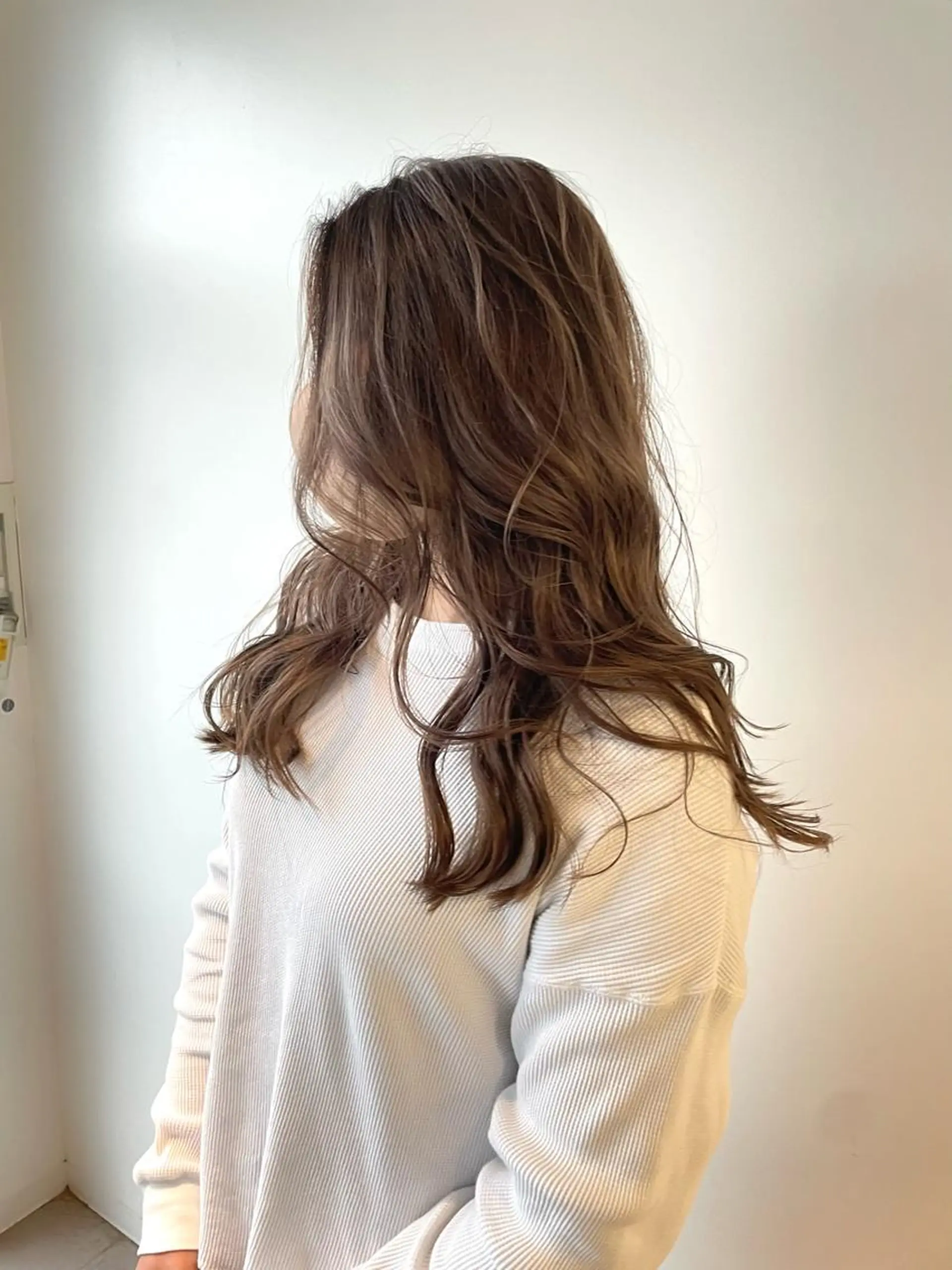 ロング カラー ヘアアレンジ バレイヤージュ レイヤーカット カット ヘアカラー トリートメント 🎗秋山勇/ GEAR.代表のヘアスタイル