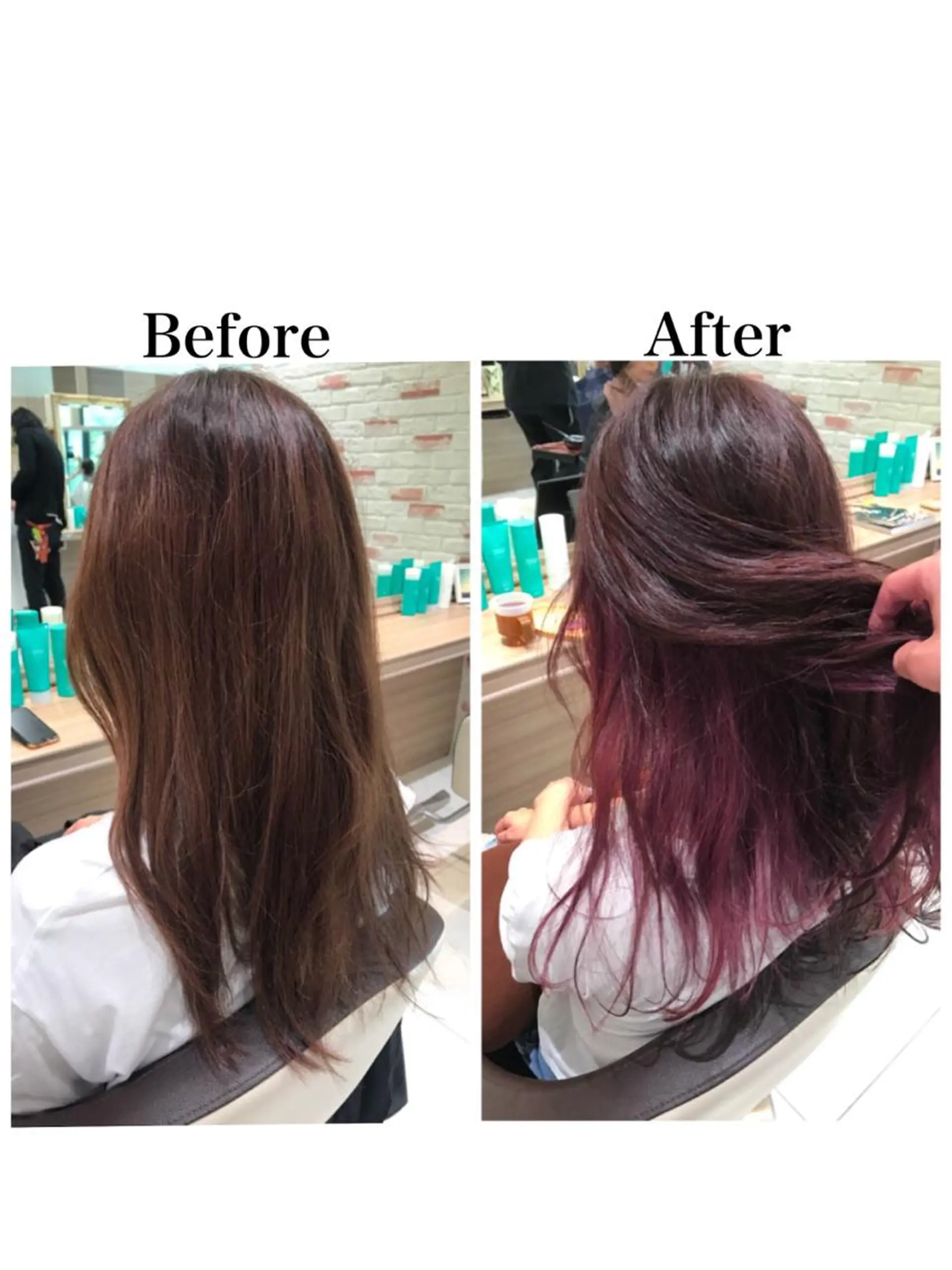 セミロング ヘアカラー 新宿 木下拓哉のヘアスタイル