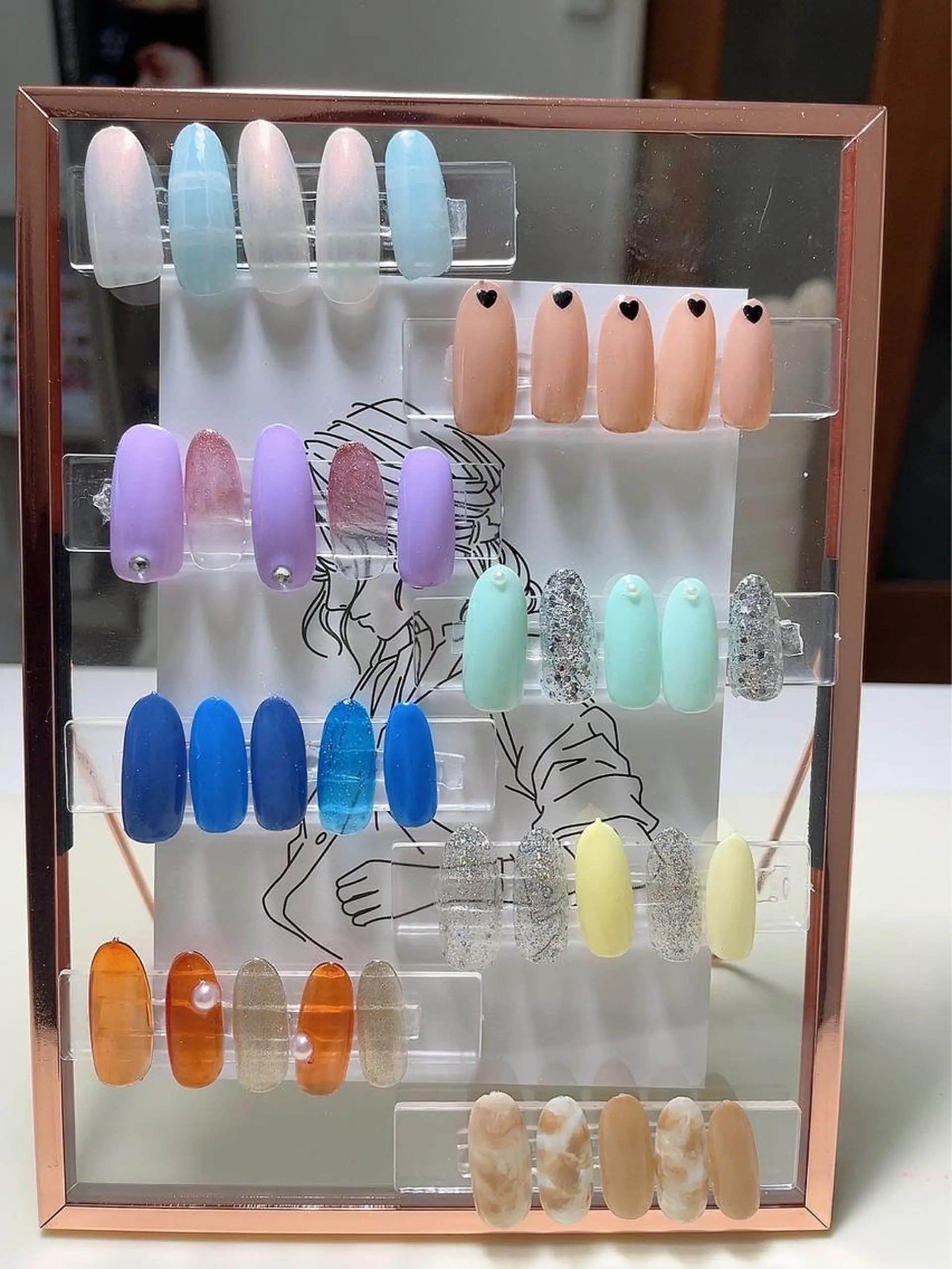 ネイル アートネイル シンプルネイル salon RICOのネイルデザイン