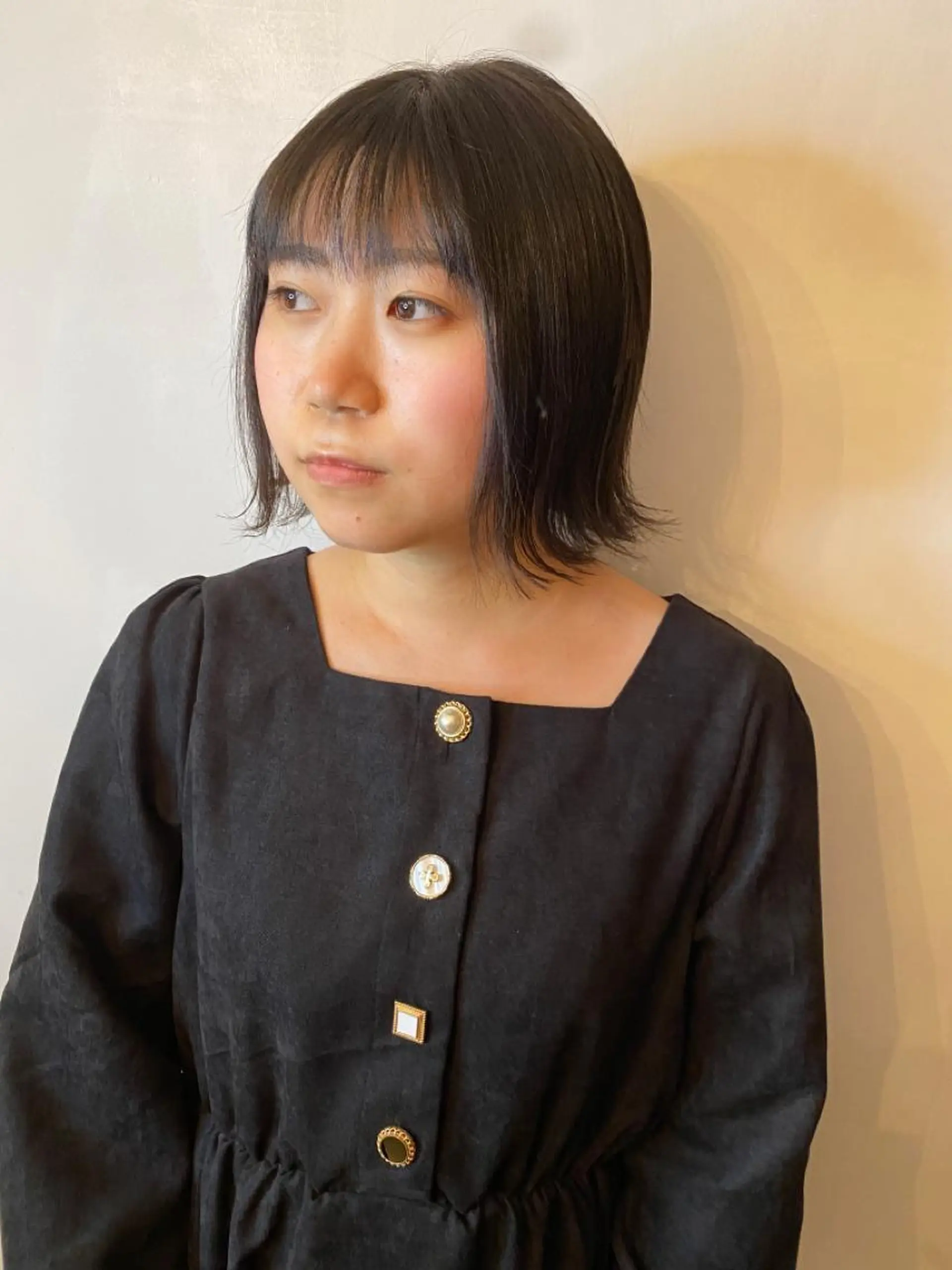 ミディアム 藤田 遼のヘアスタイル