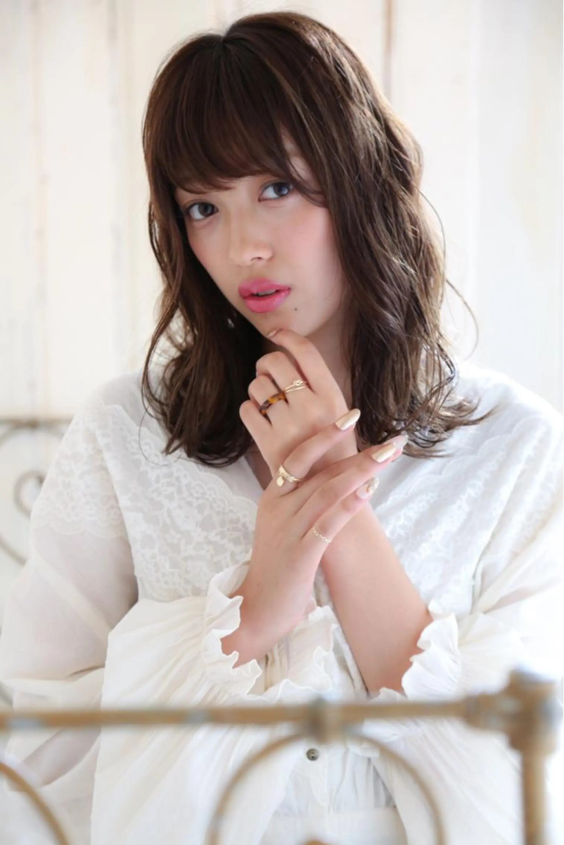 セミロング 石渡このみ 🍊レイヤーカットのヘアスタイル