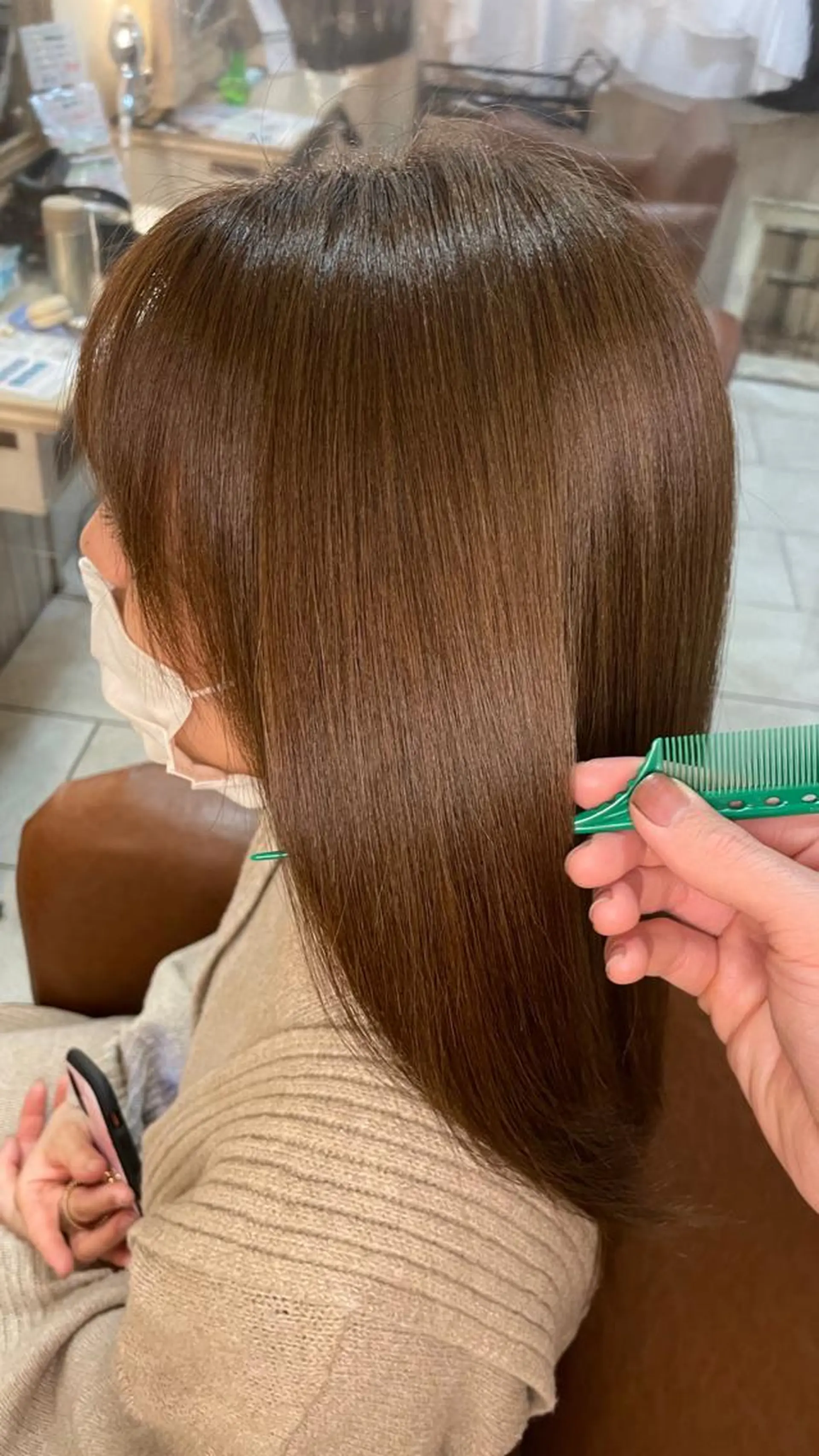 ロング トリートメント ショートカットなら 前平友慈のヘアスタイル