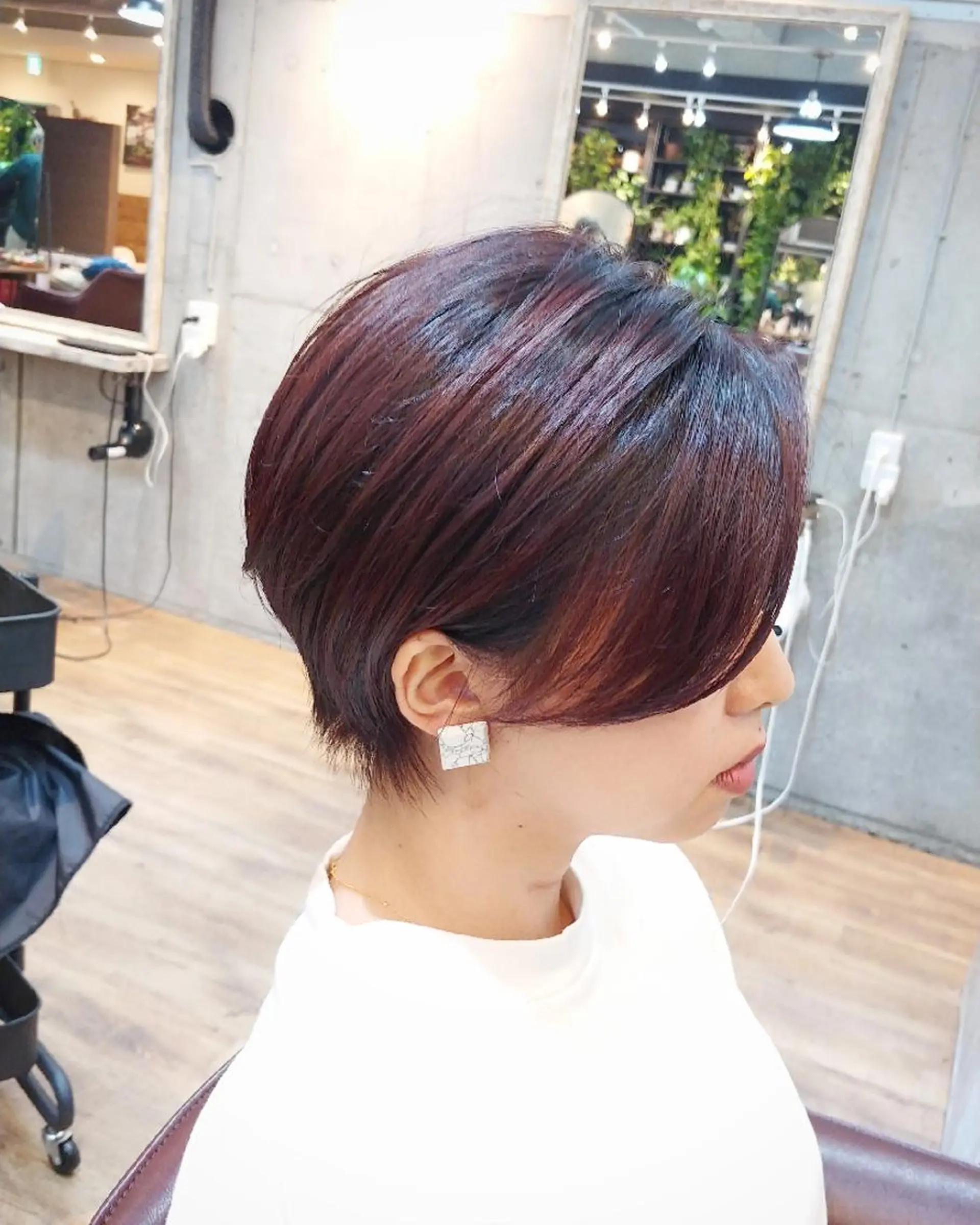 ショート カラー パーマ ヘアアレンジ カット ヘアカラー トリートメント 6月オープン♪豊見城 Lodattu✁清水のヘアスタイル