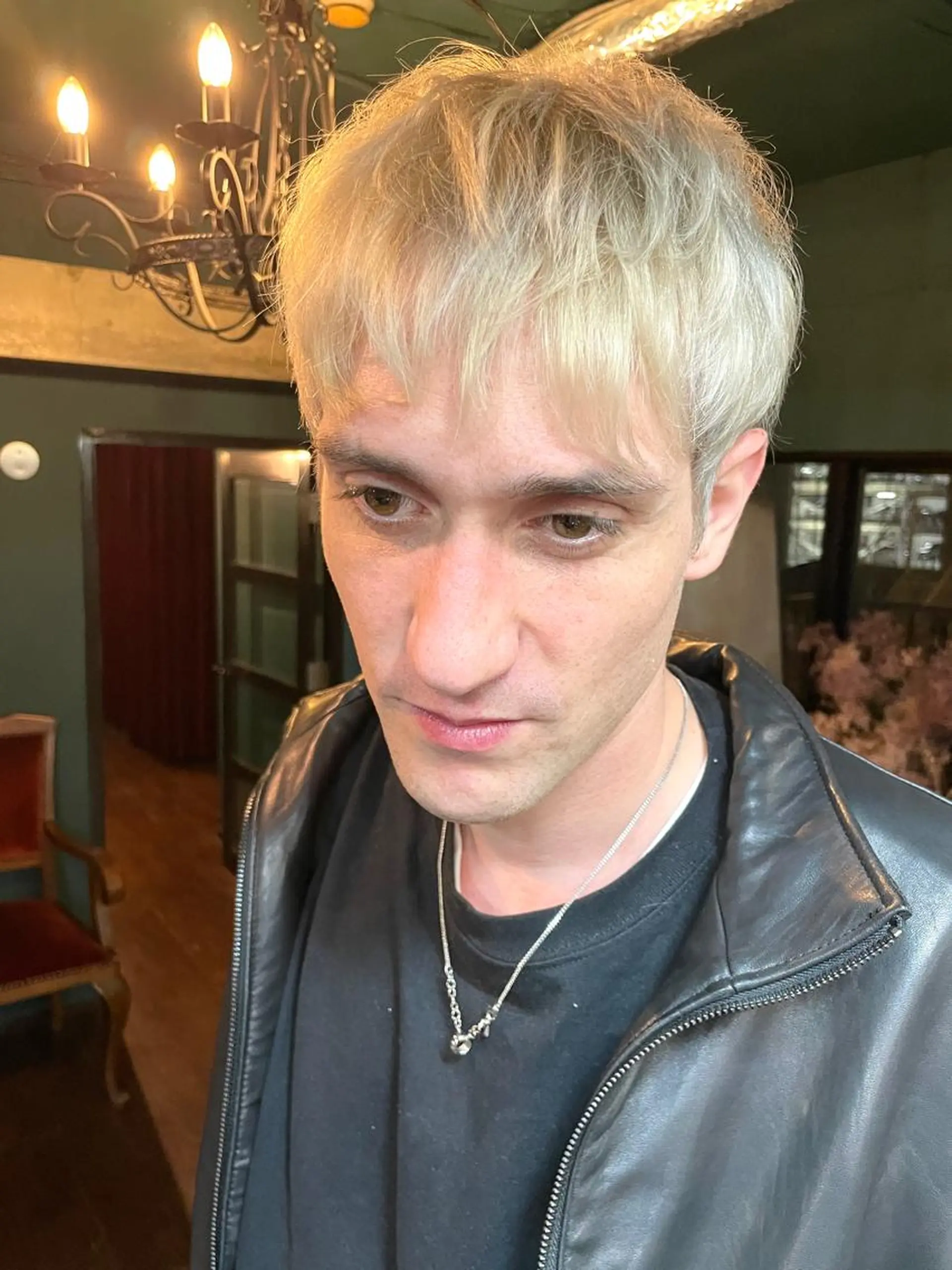 メンズ カット ヘアカラー トリートメント vivre libreのヘアスタイル