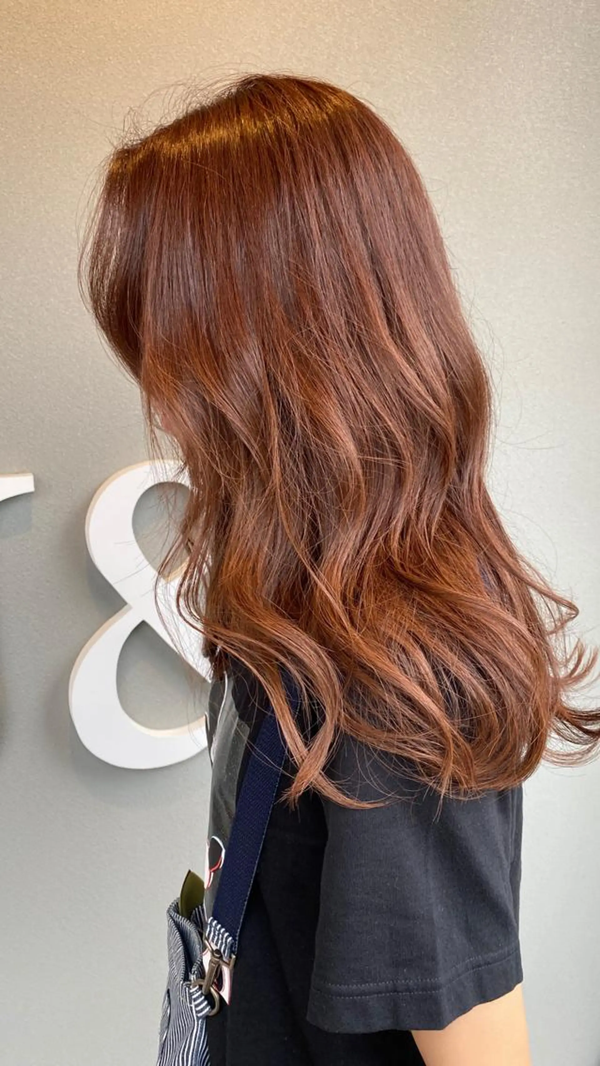 ロング ヘアカラー トリートメント 平田 広大のヘアスタイル