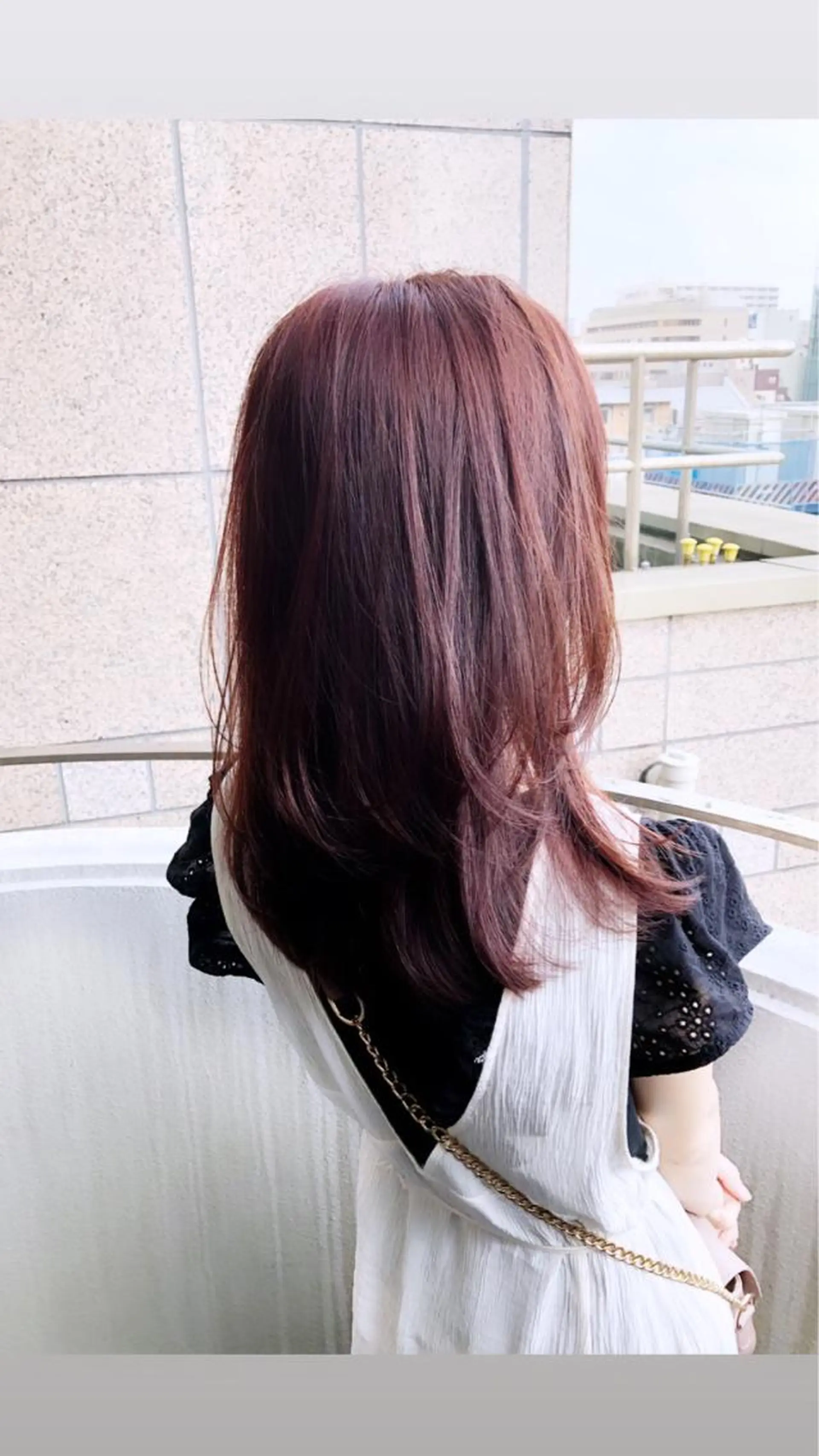 セミロング カラーアンドケアリタ kitamuuuのヘアスタイル