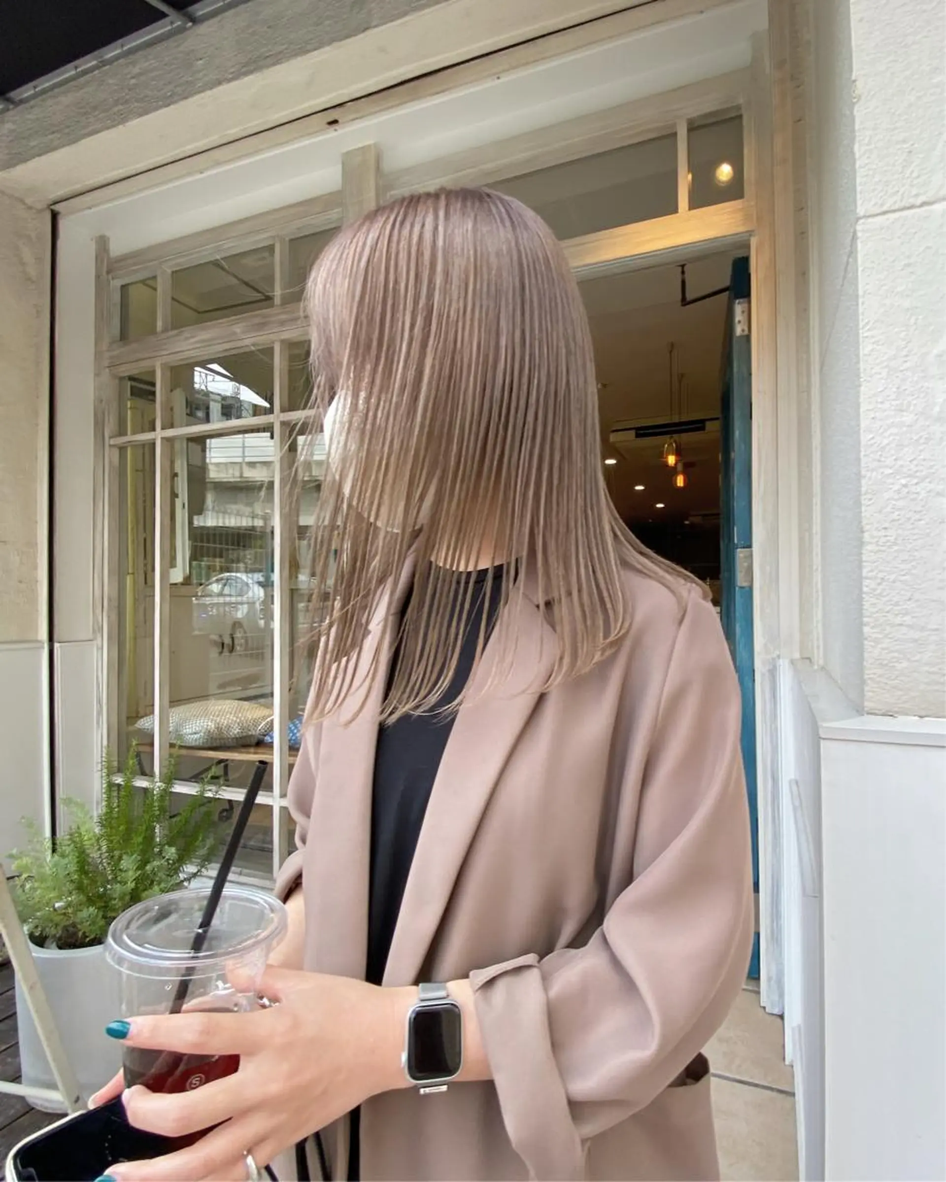 ミディアム カット ヘアカラー トリートメント Musiiik hairのヘアスタイル