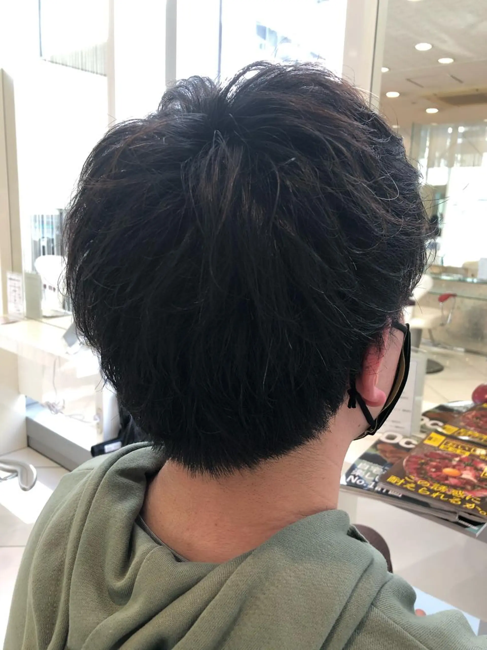 ショート パーマ メンズ 🍀富久 永梨🧸のヘアスタイル