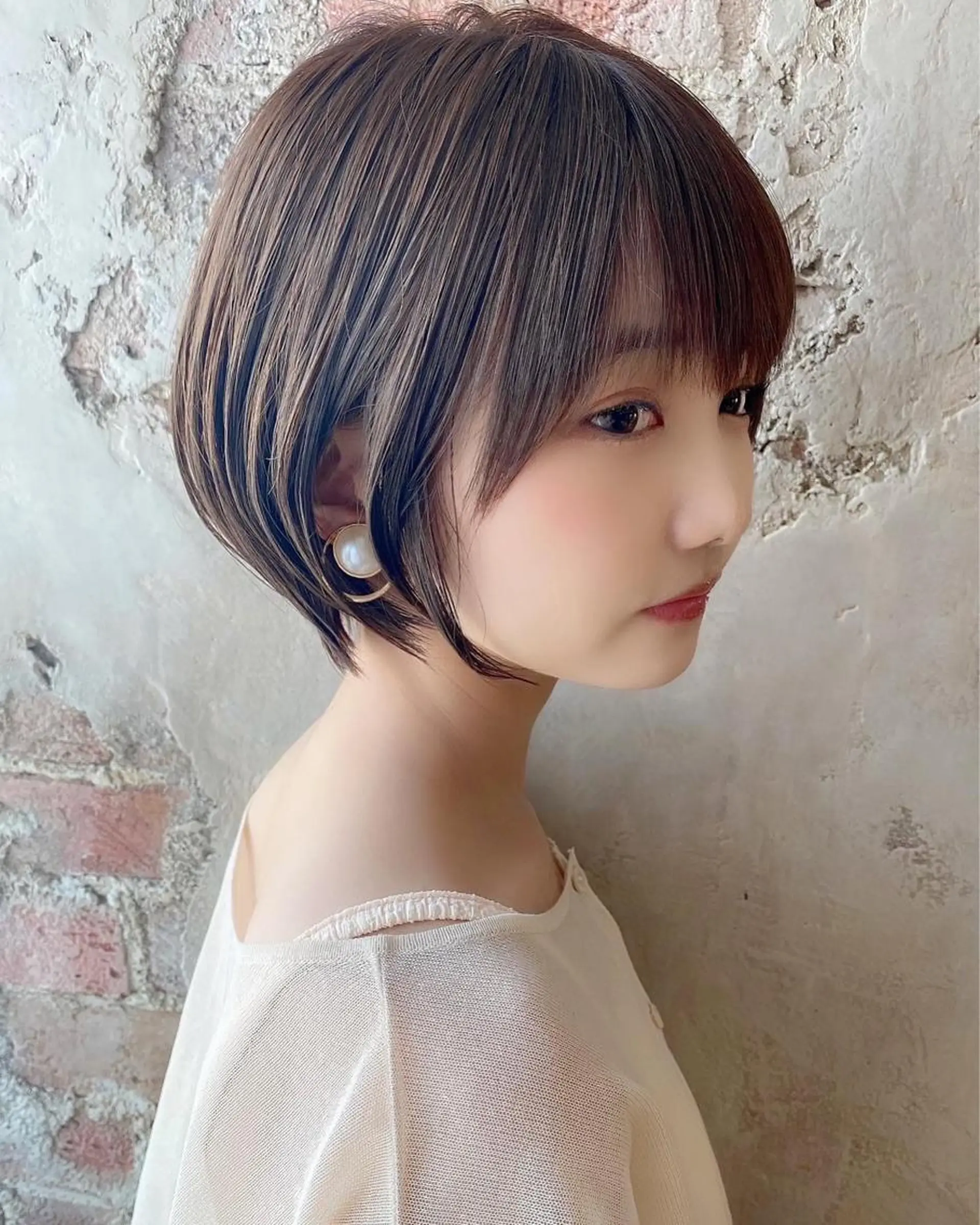 ショート 新宿　ショート・ボブ カットモデル募集のヘアスタイル